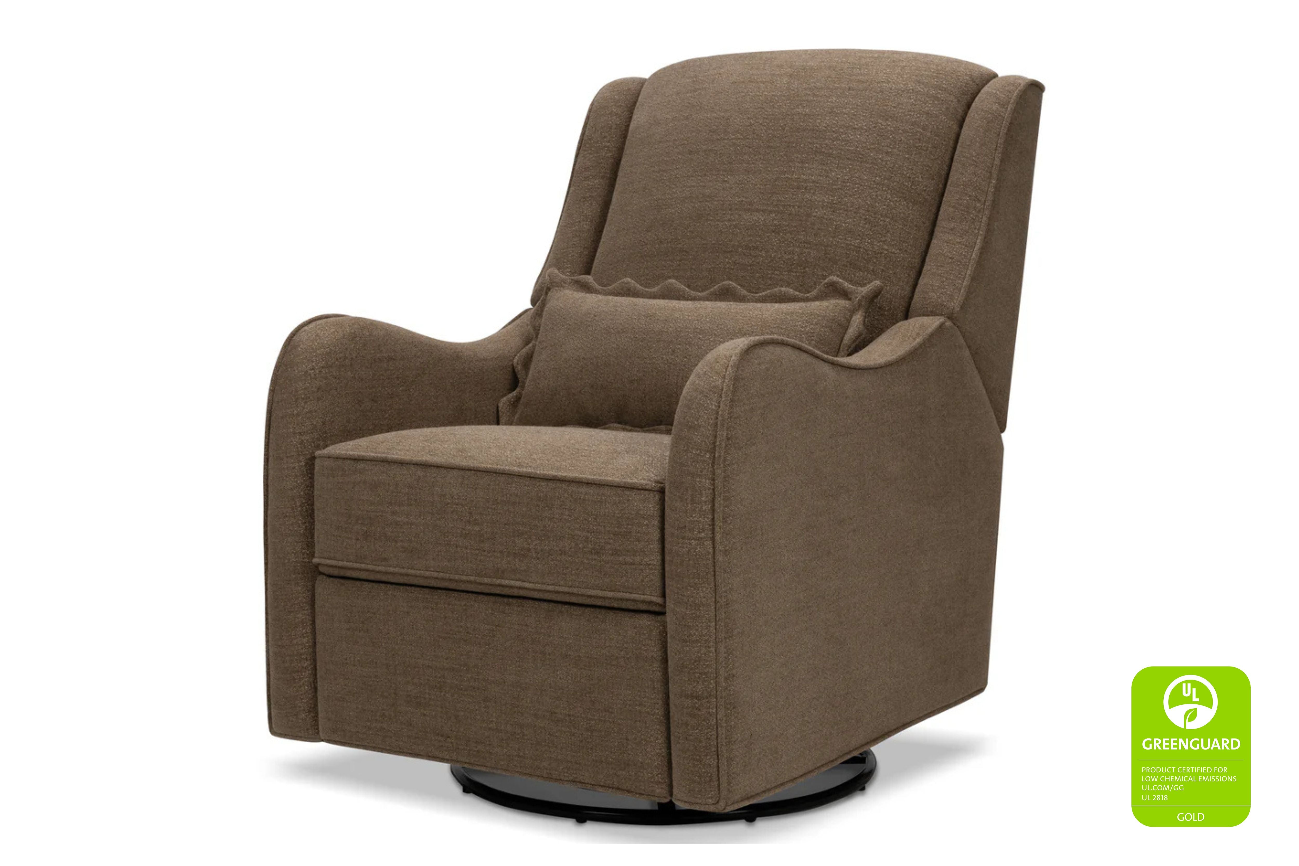 Devon Recliner and Swivel Glider Nursing Chair #color_truffle
