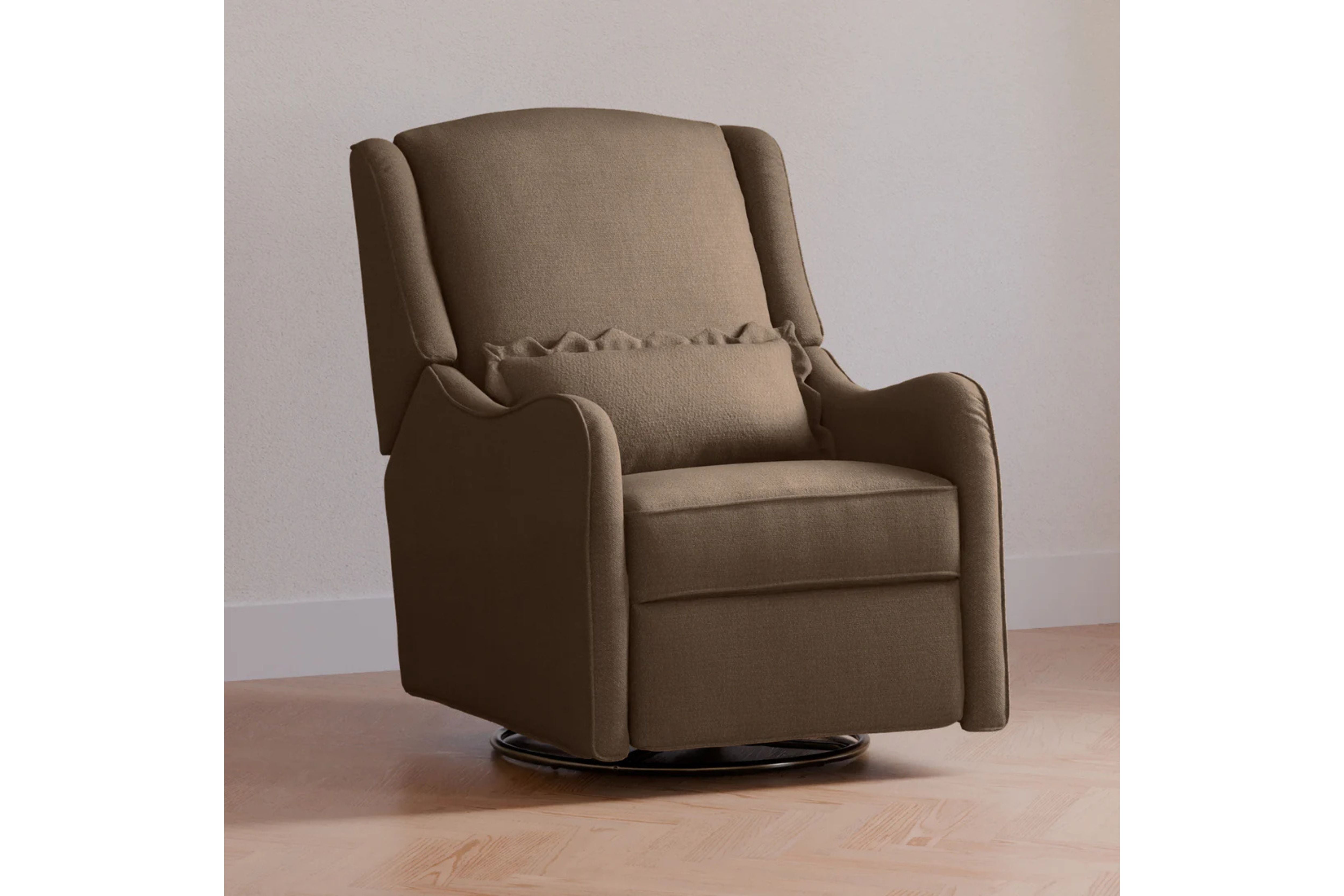 Devon Recliner and Swivel Glider Nursing Chair #color_truffle