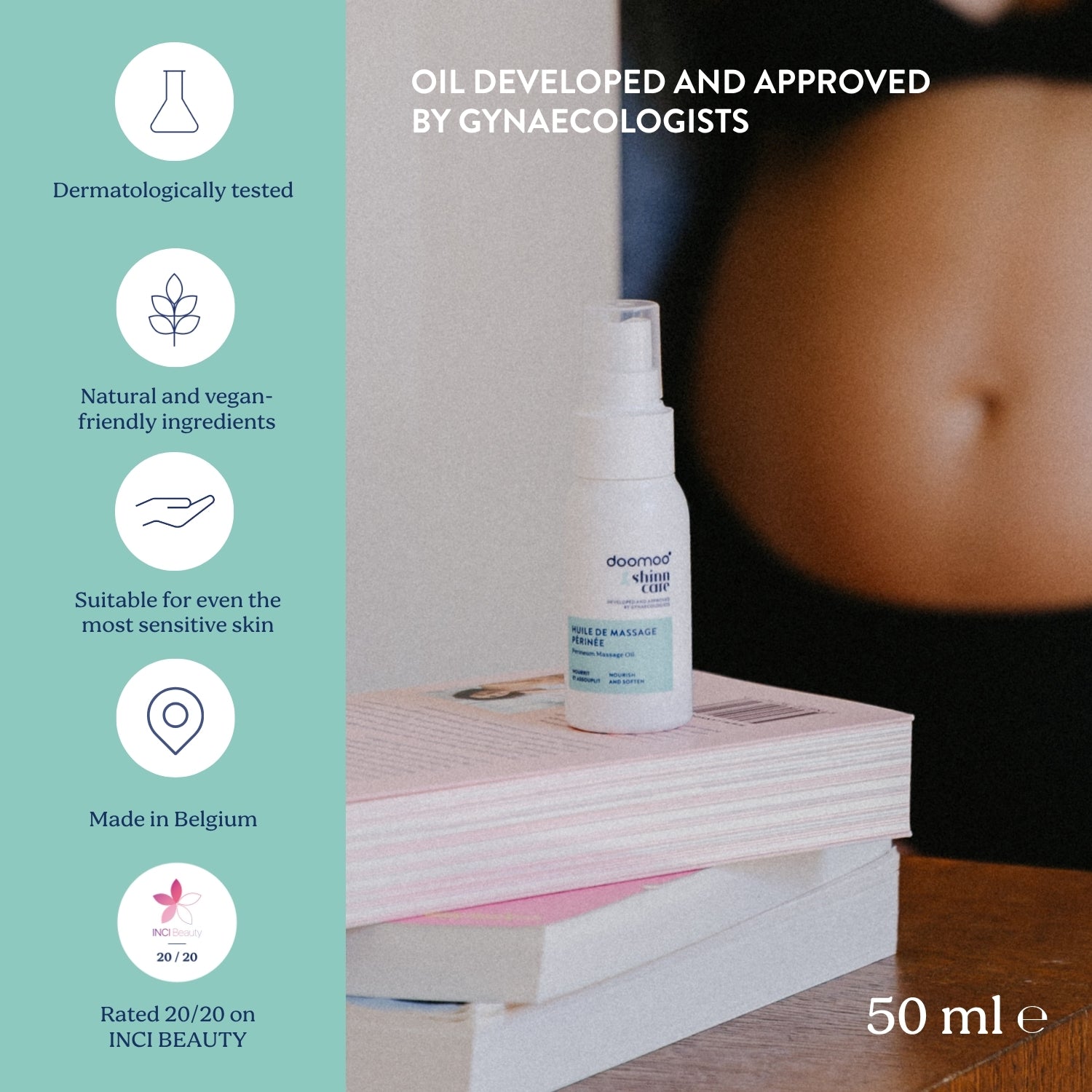 Doomoo ShinnCare Perineal Massage Oil (50ml)