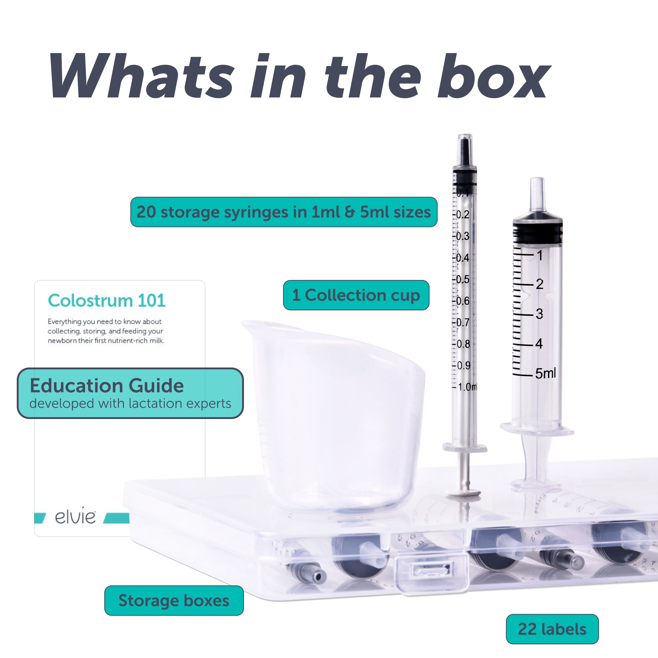Elvie Willow Colostrum Collection Kit