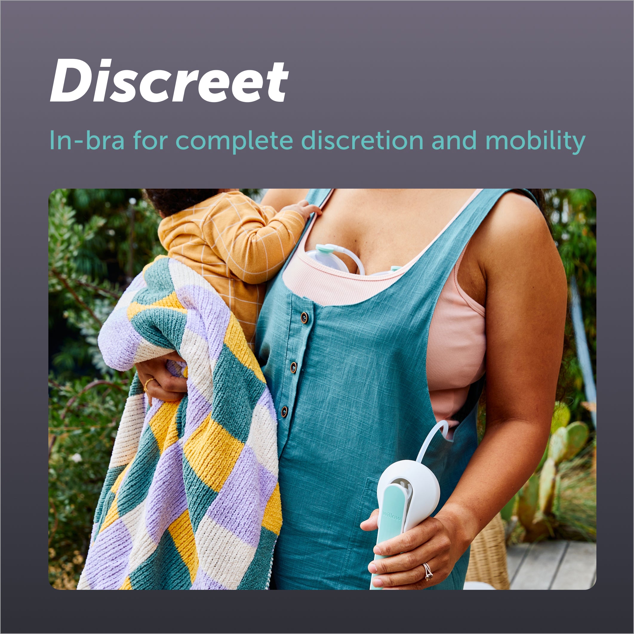 Elvie Wave 2-in-1 Double Manual Wearable Pump + Collection Cups