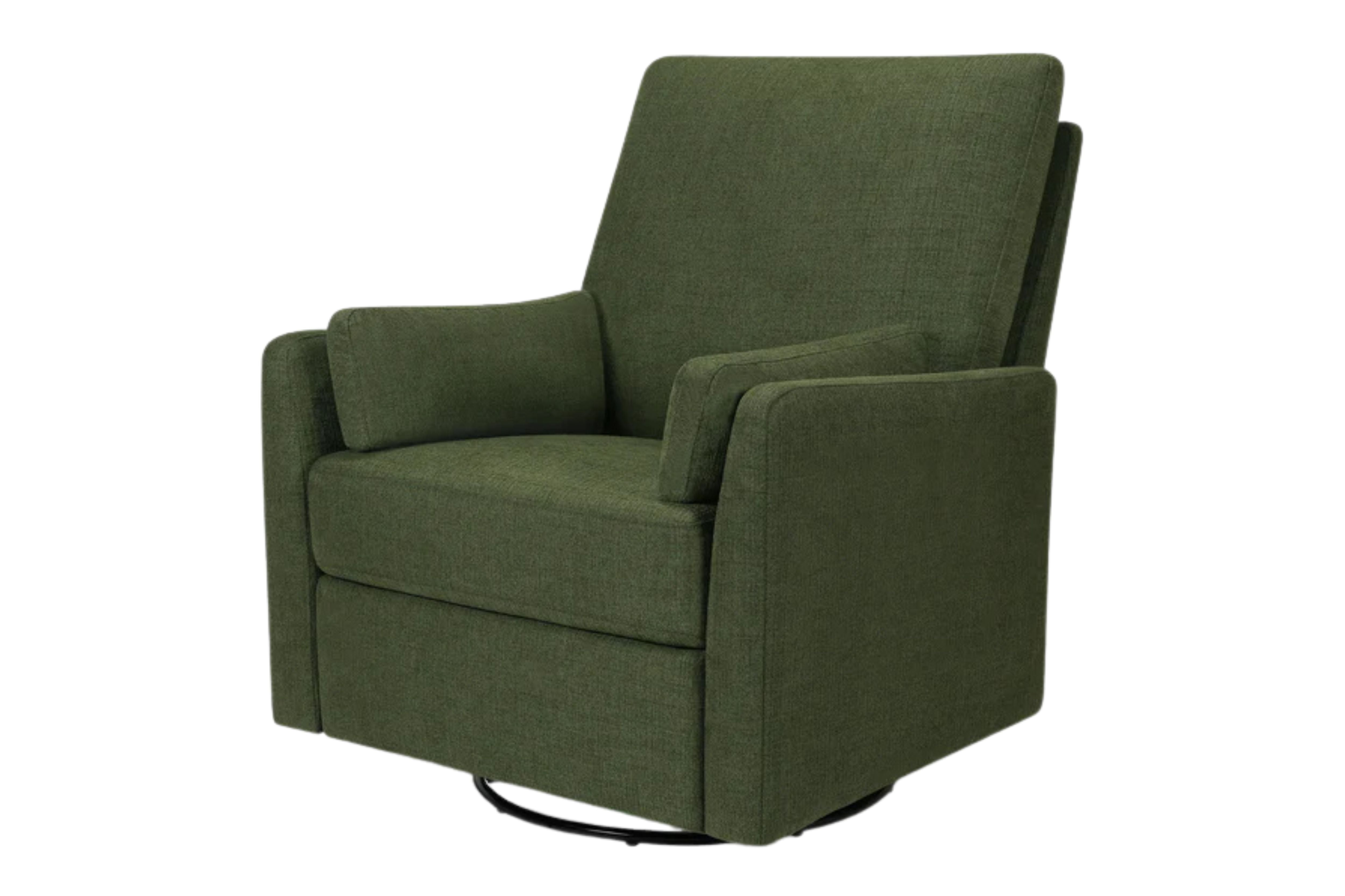 DaVinci Ethan Recliner and Swivel Glider in Eco-Performance Fabric #color_forest-green