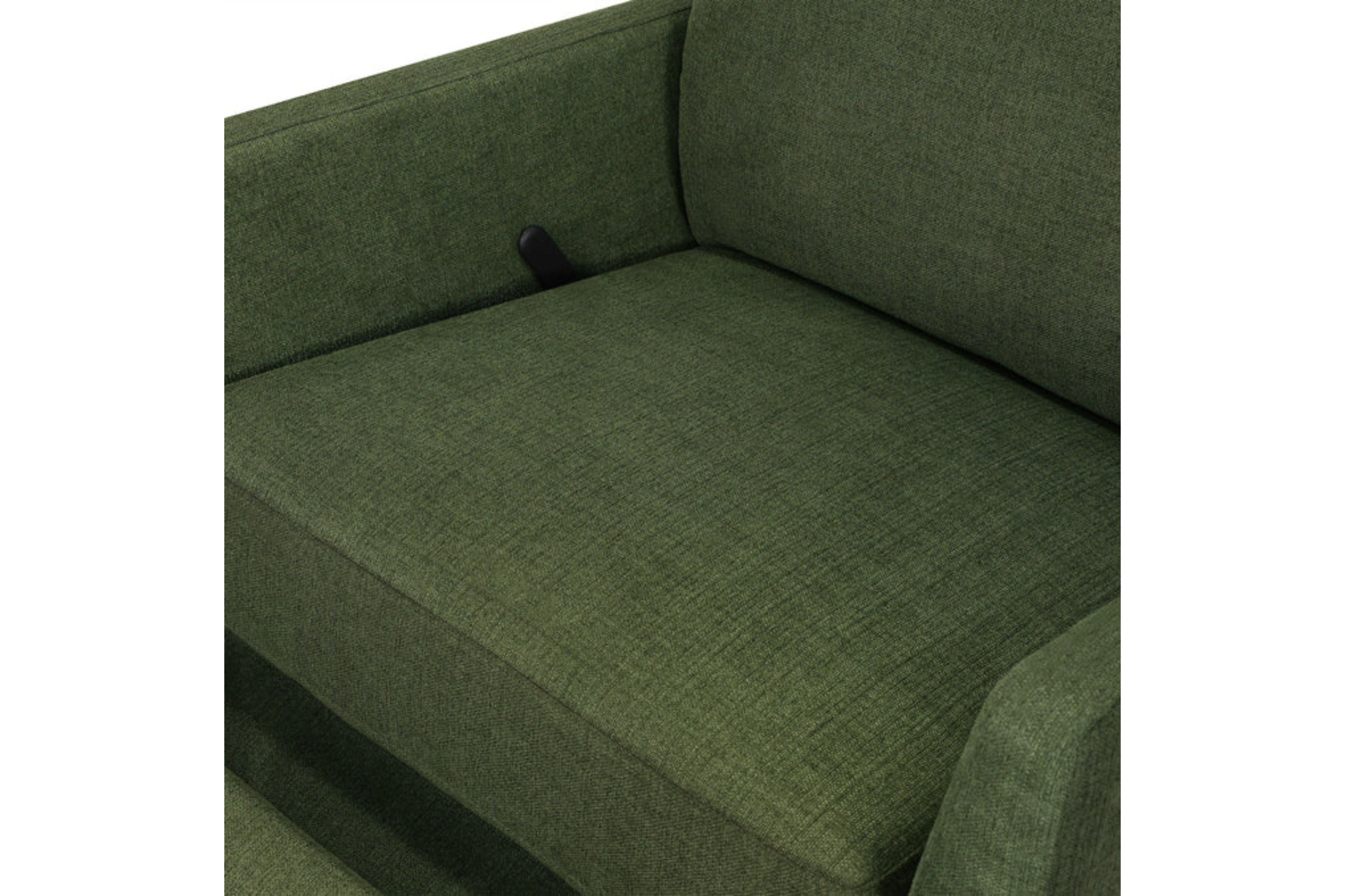 DaVinci Ethan Recliner and Swivel Glider in Eco-Performance Fabric #color_forest-green