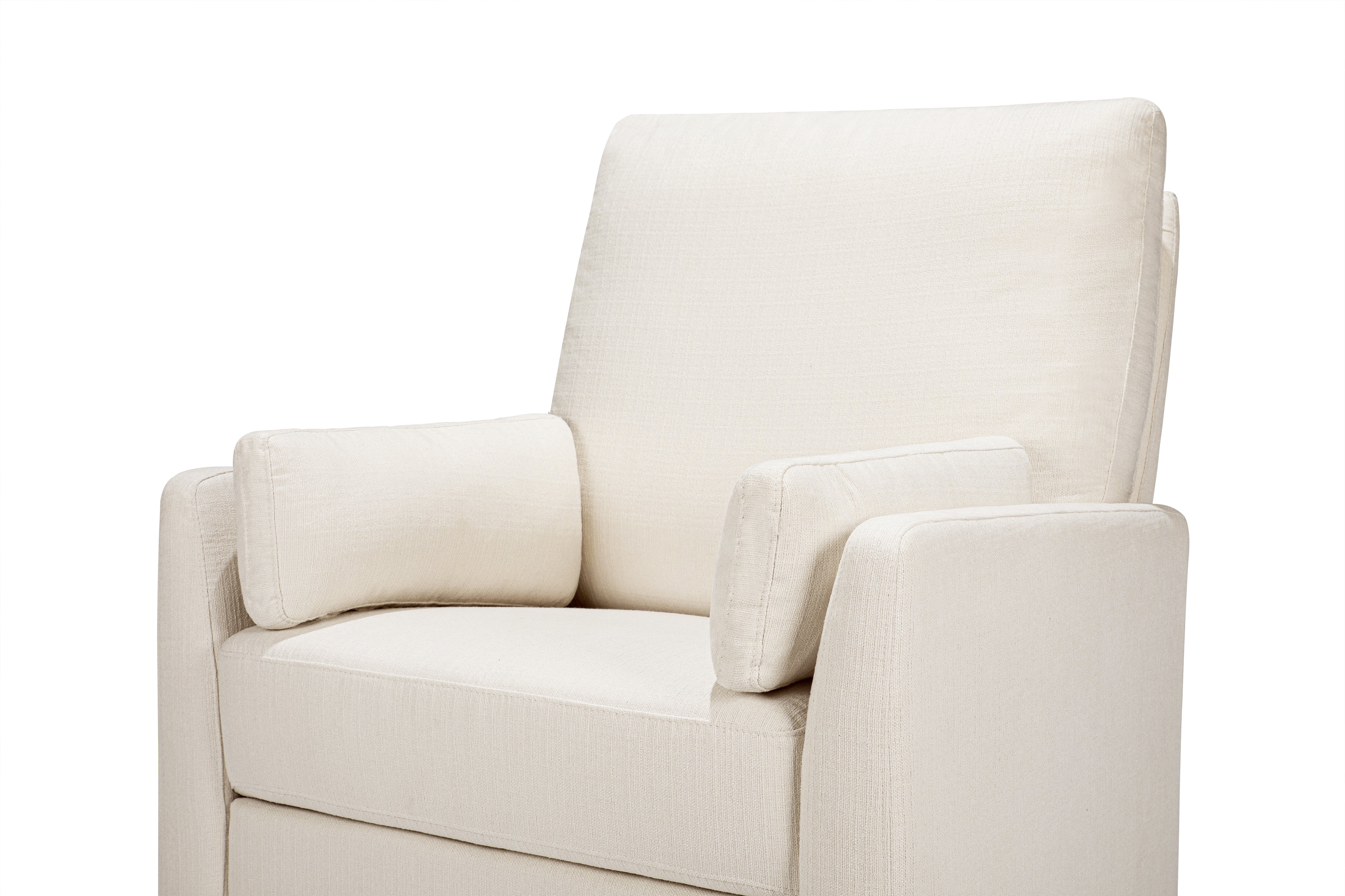 DaVinci Ethan Recliner and Swivel Glider in Eco-Performance Fabric (Cream)