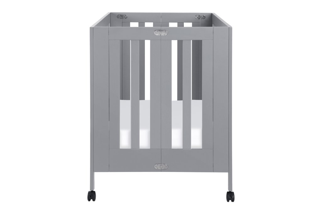 Babyletto Maki 3-in-1 Convertible Crib Grey#color_grey