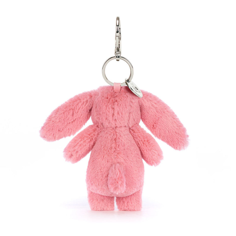 Jellycat Bashful Bunny Cream Bag Charm Back