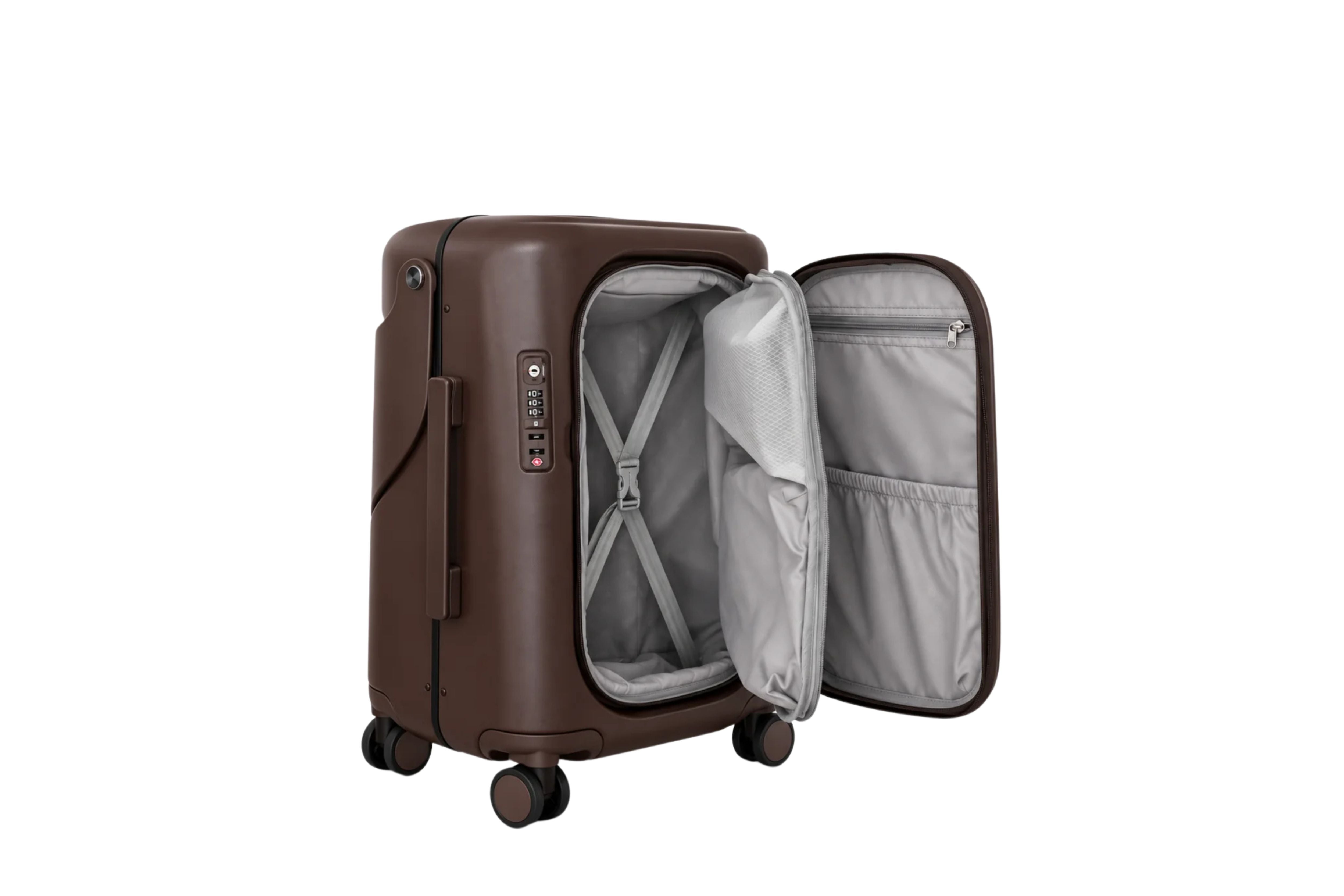 The MiaMily Carry On Plus 18” Luggage featuring its new top-opening design