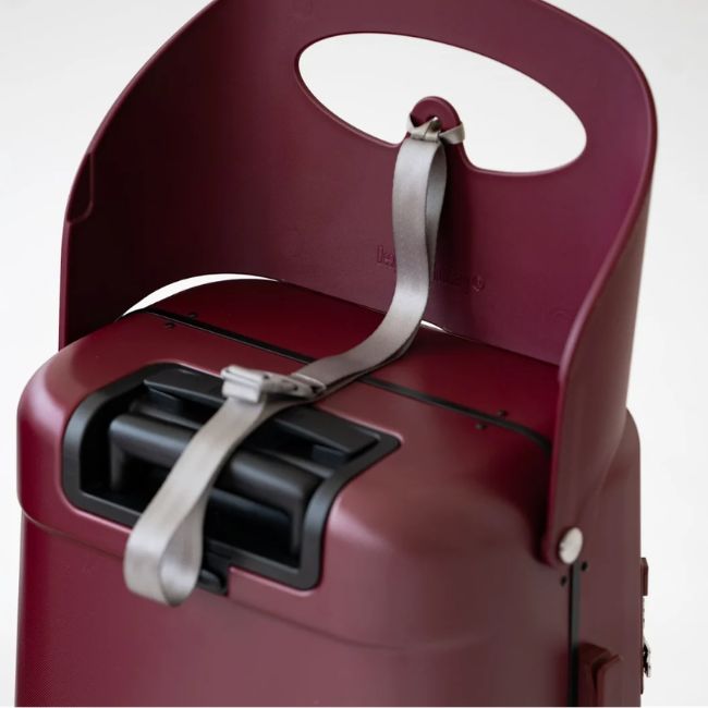 Ride-On LuggageSeat With Safety Belt