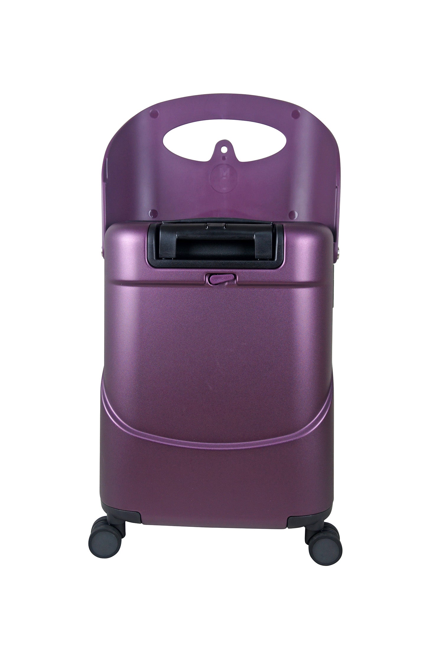 miamily luggage 18 inch royal purple