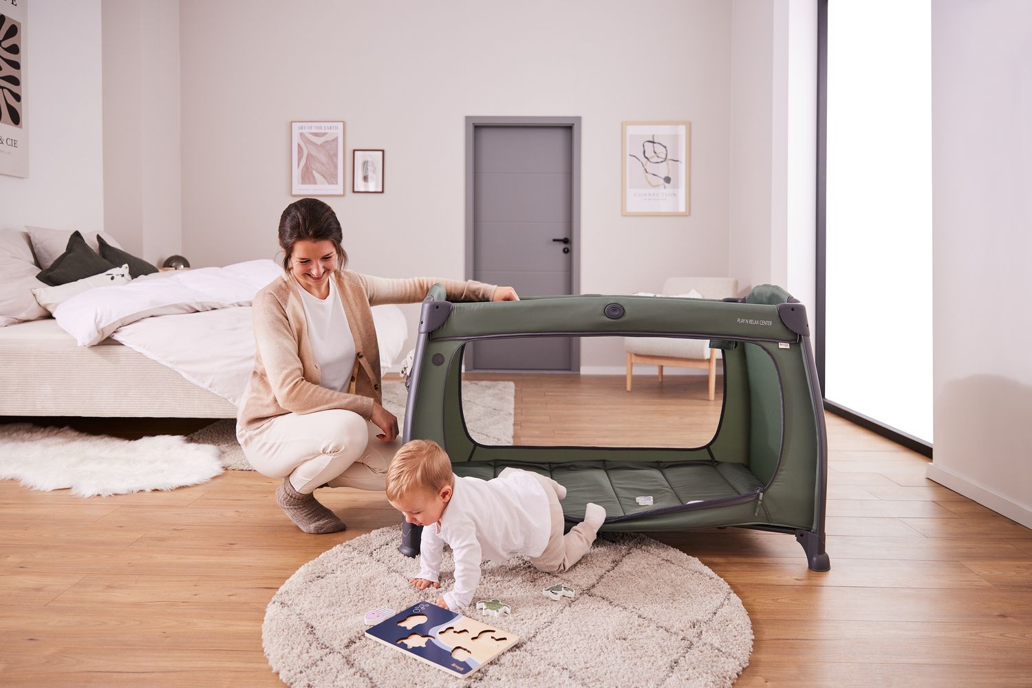 Hauck Play N Relax Travel Cot