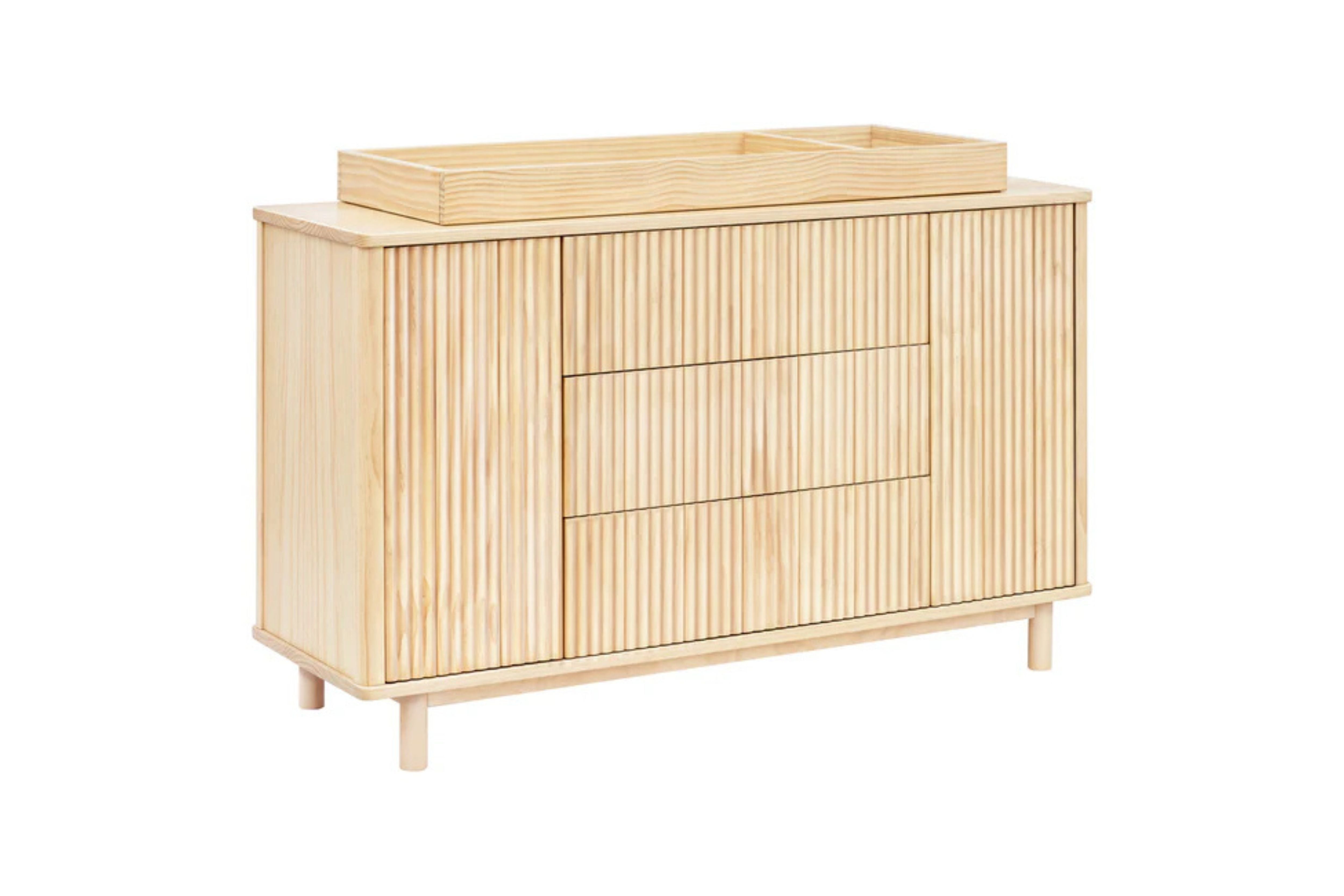 Babyletto Pogo Tambour Assembled Dresser #color_blonde