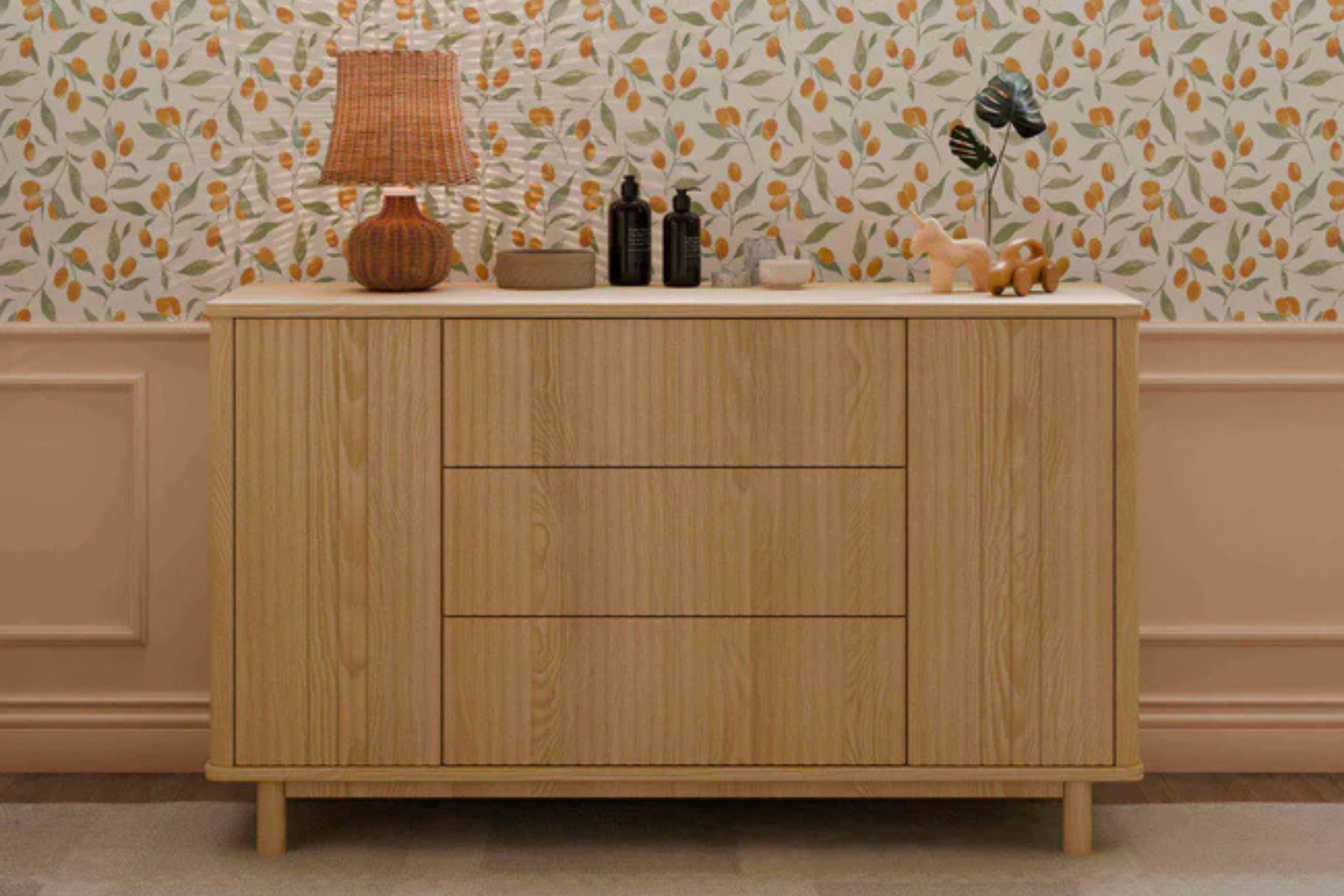 Babyletto Pogo Tambour Assembled Dresser #color_blonde