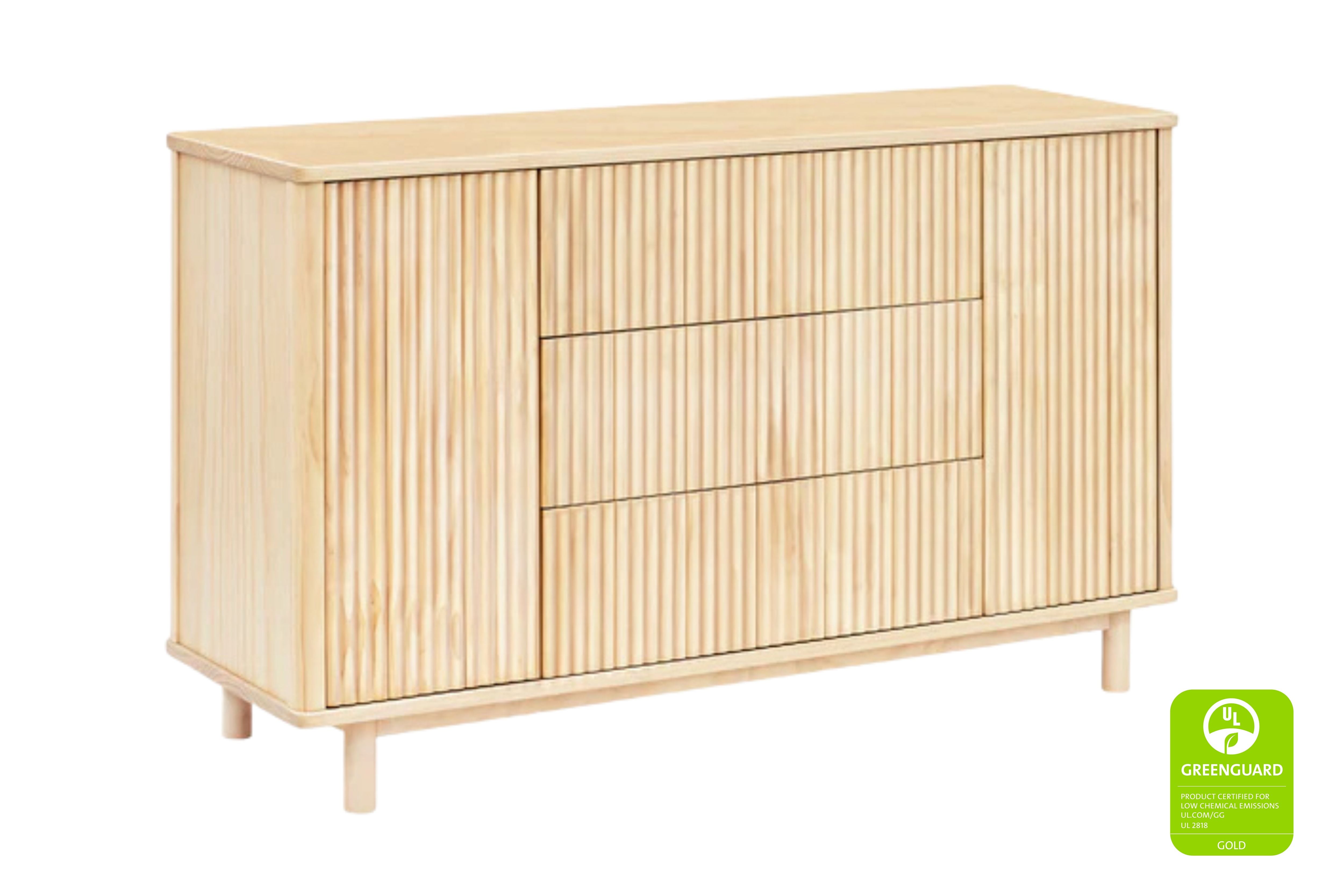 Babyletto Pogo Tambour Assembled Dresser #color_blonde