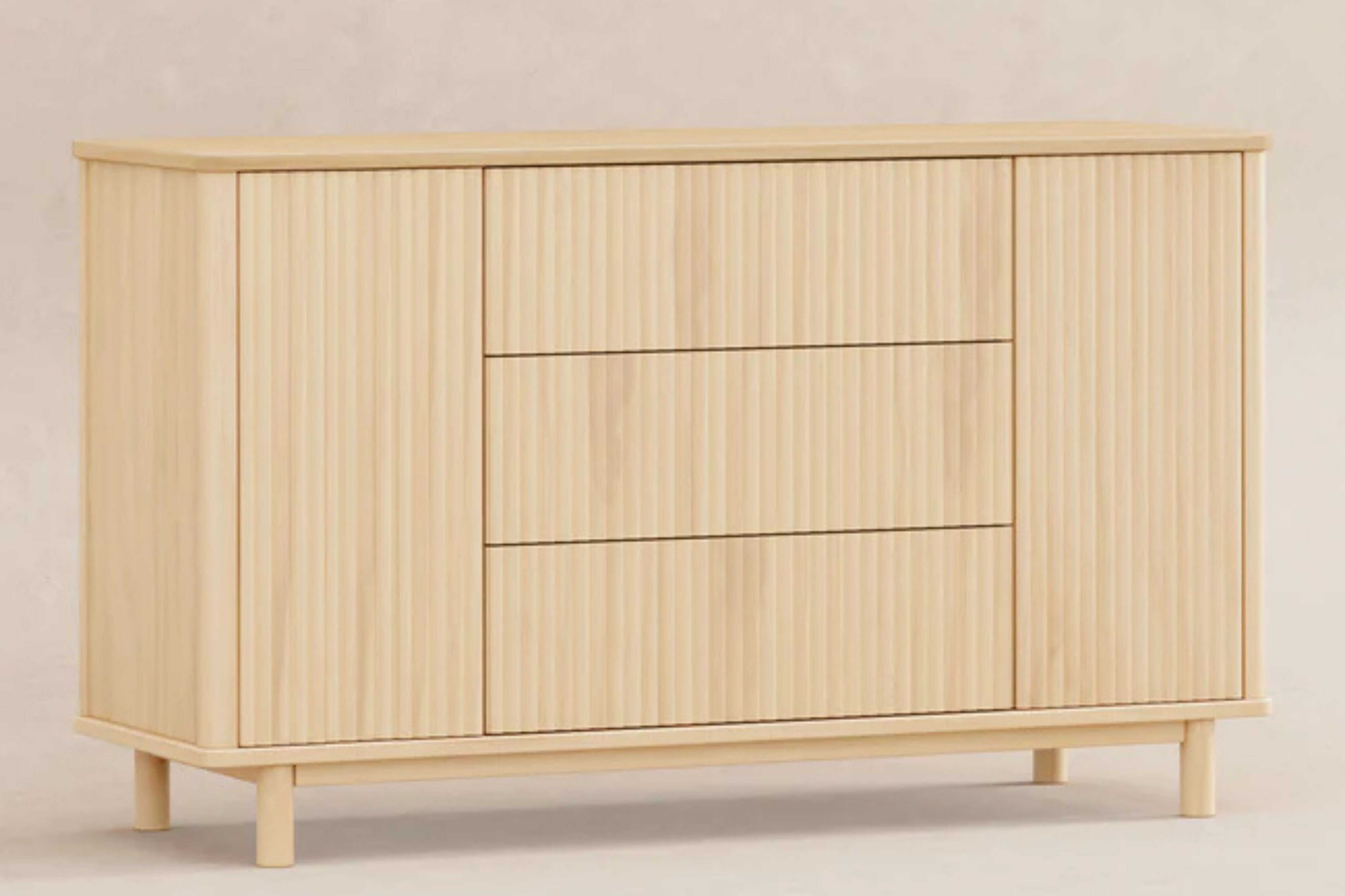 Babyletto Pogo Tambour Assembled Dresser #color_blonde