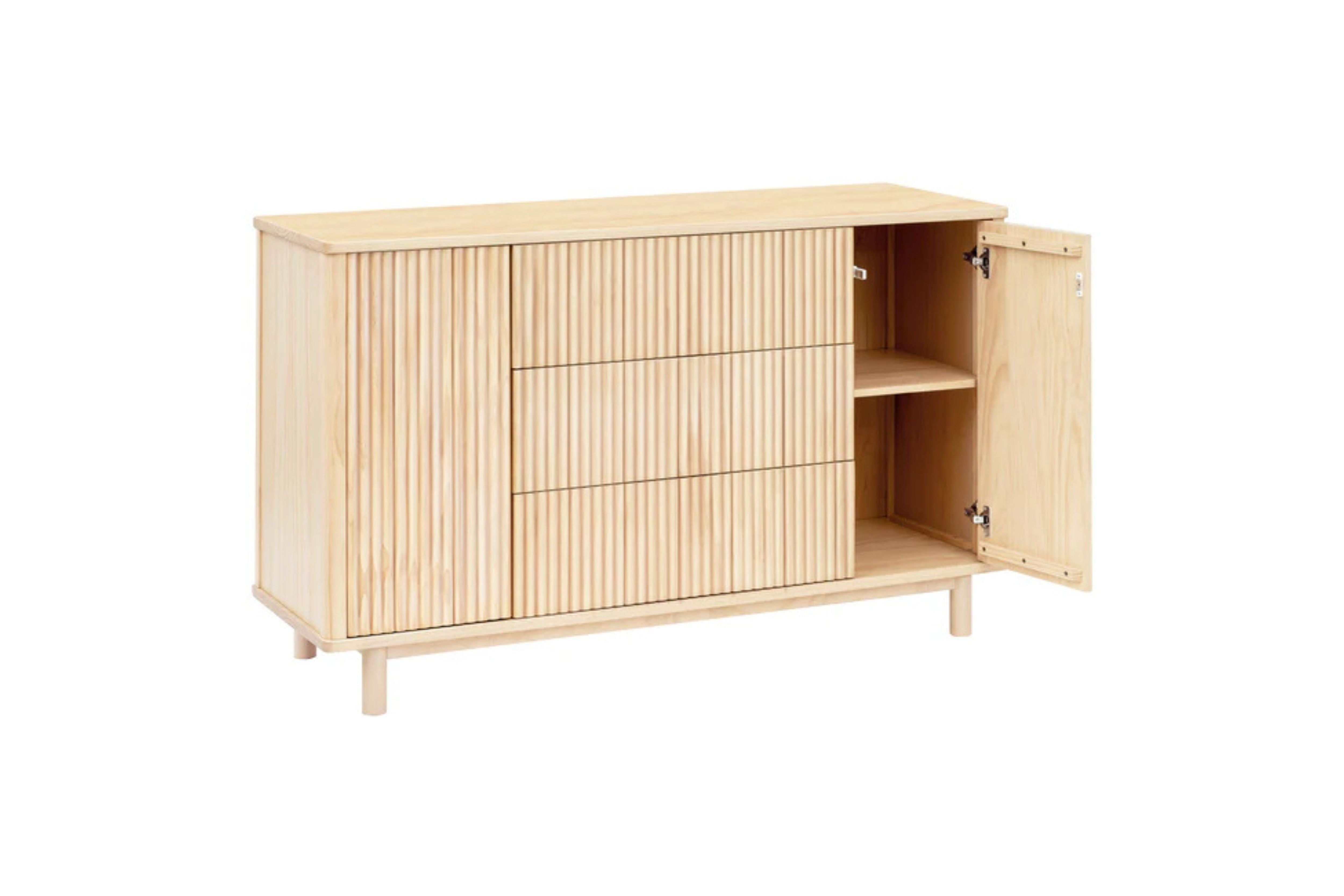 Babyletto Pogo Tambour Assembled Dresser #color_blonde