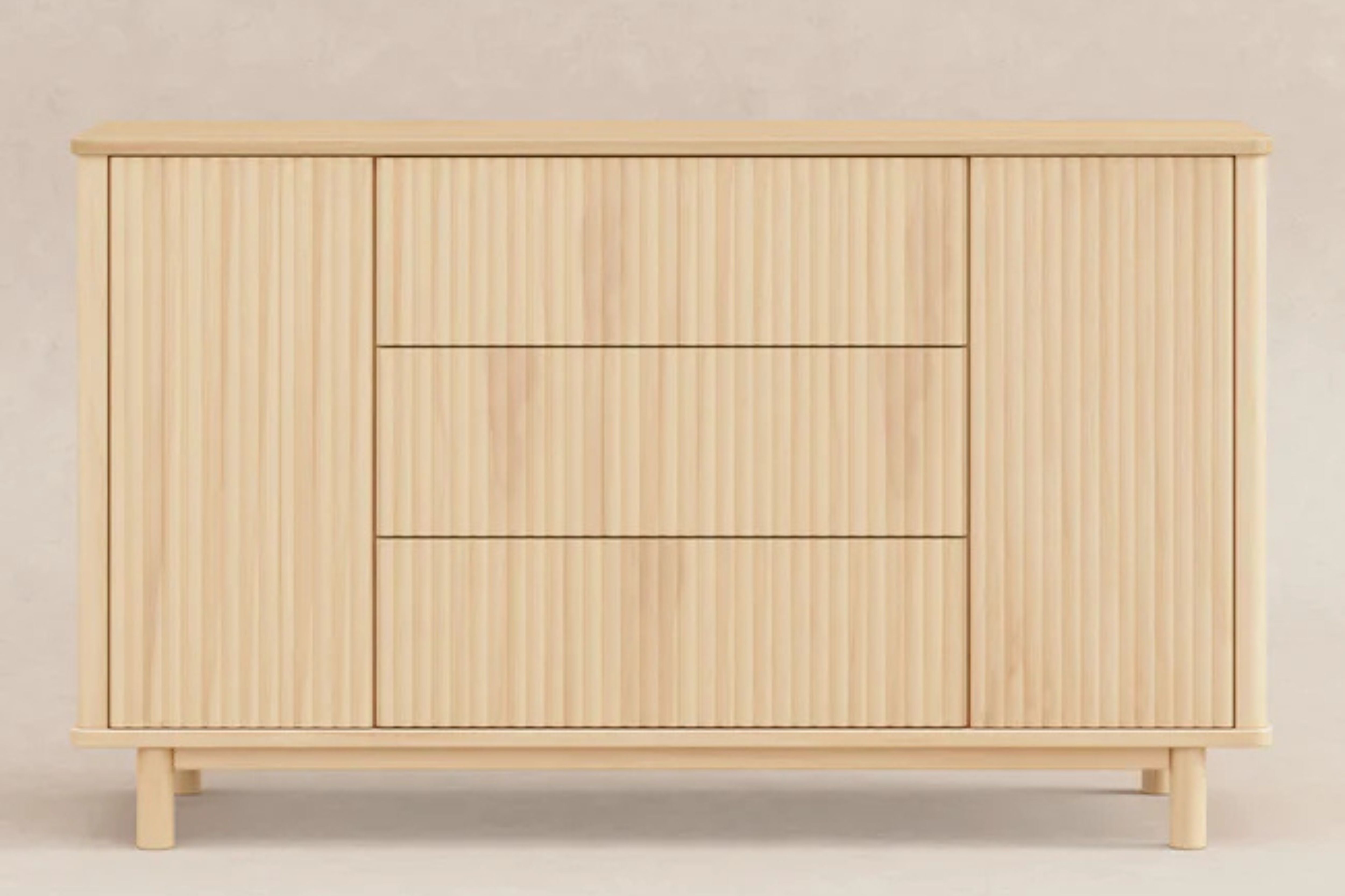 Babyletto Pogo Tambour Assembled Dresser #color_blonde