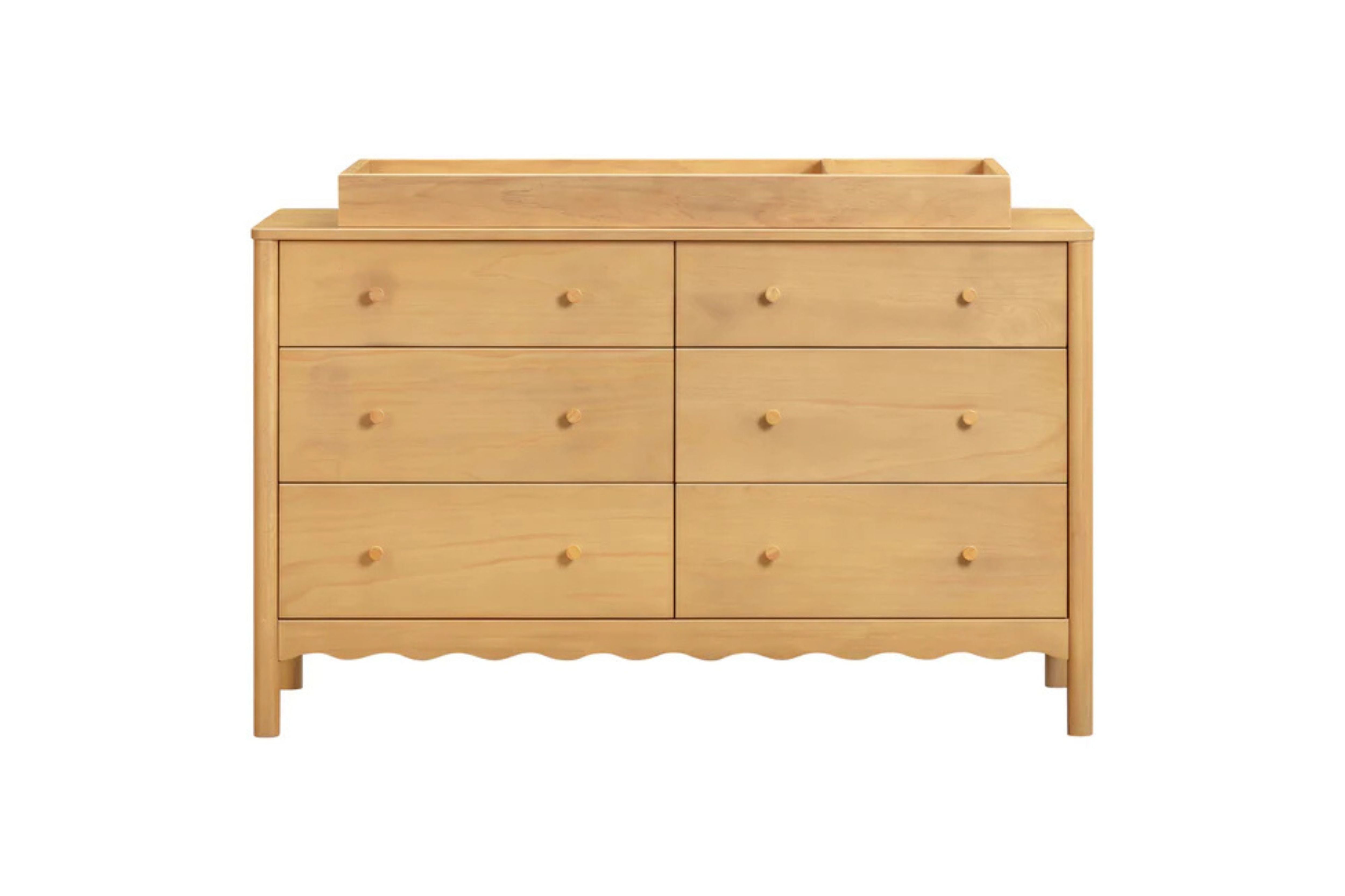 Babyletto Swell 6-Drawer Assembled Dresser #color_honey