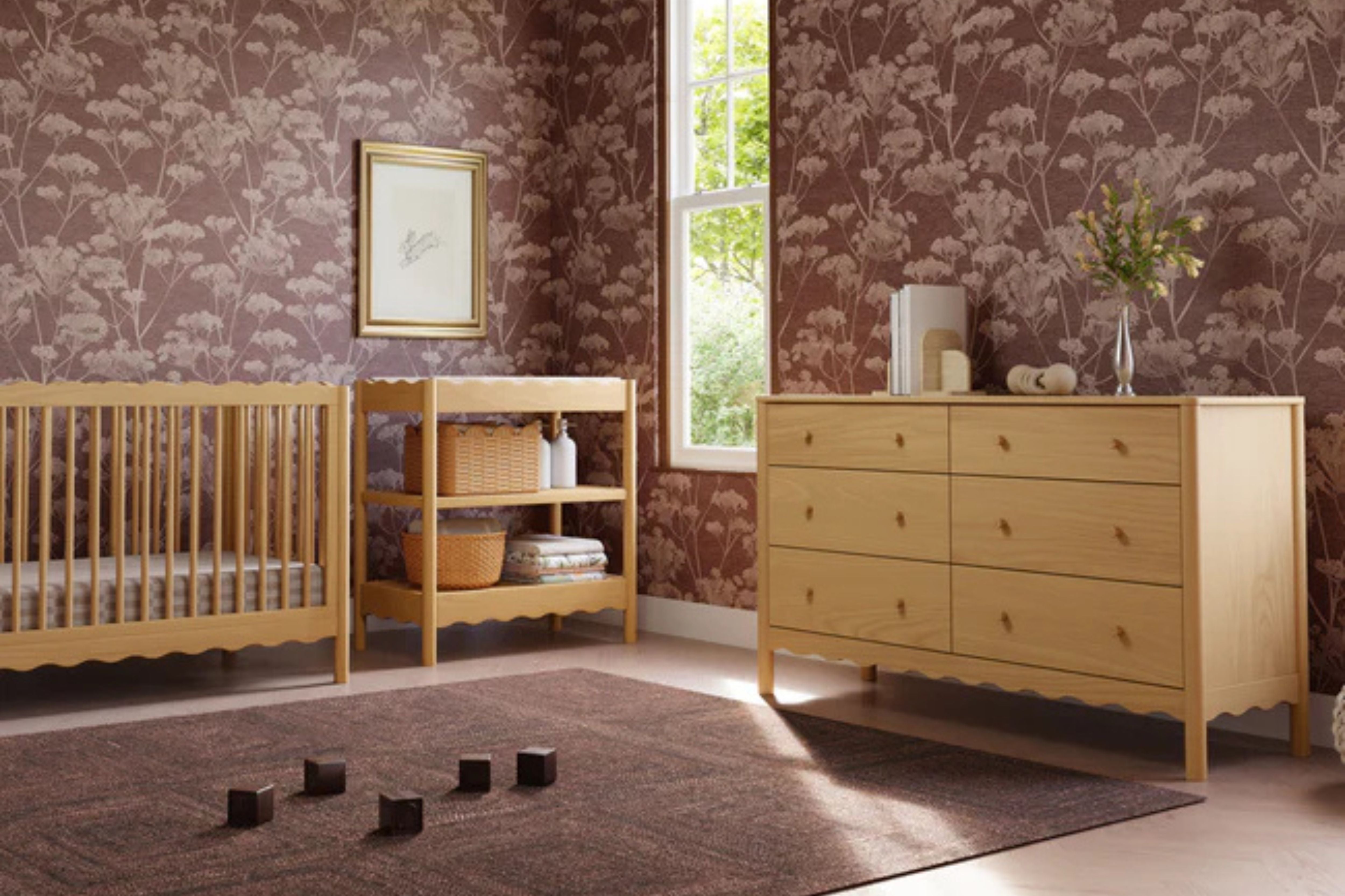 Babyletto Swell 6-Drawer Assembled Dresser #color_honey