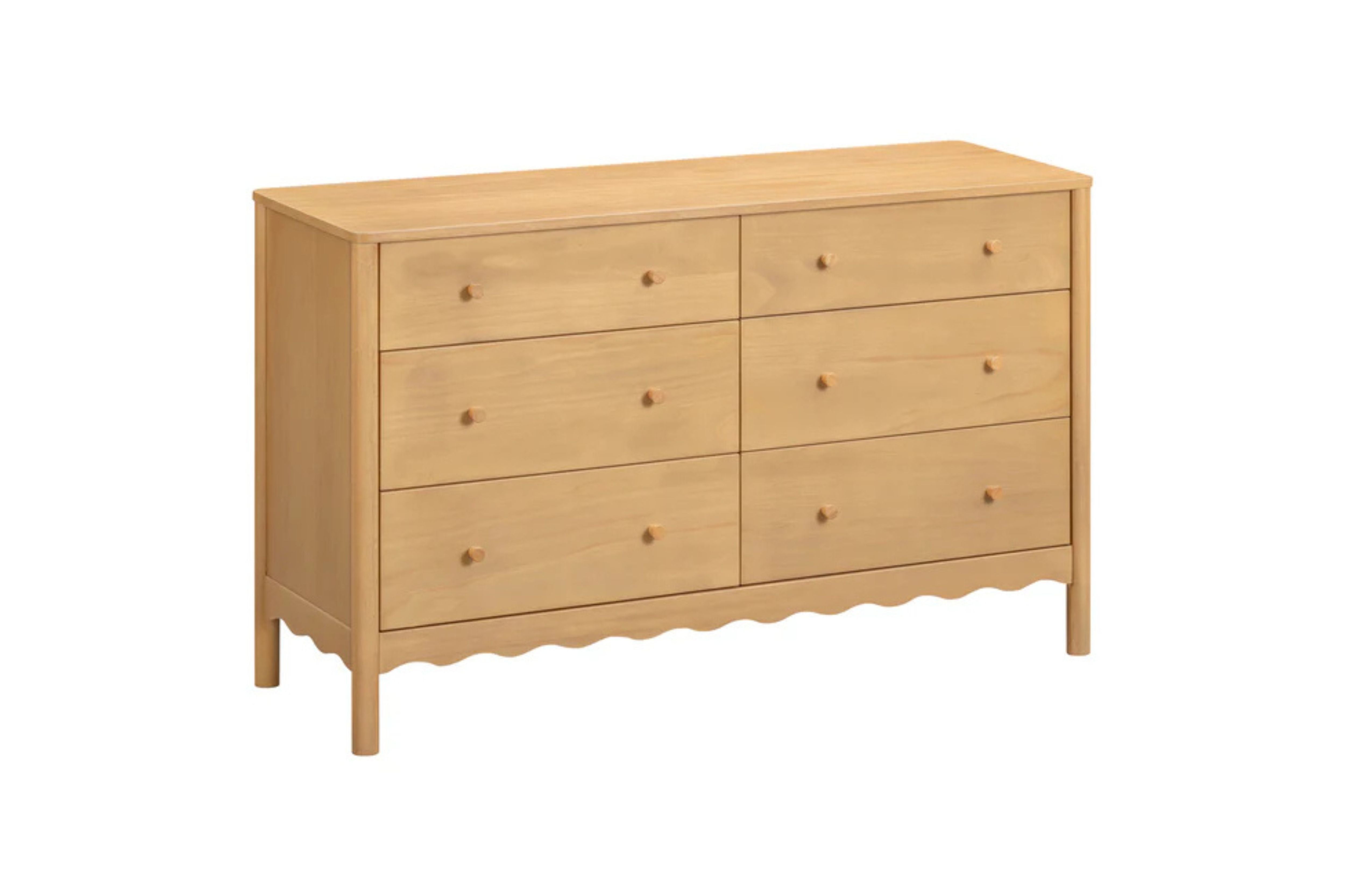 Babyletto Swell 6-Drawer Assembled Dresser #color_honey