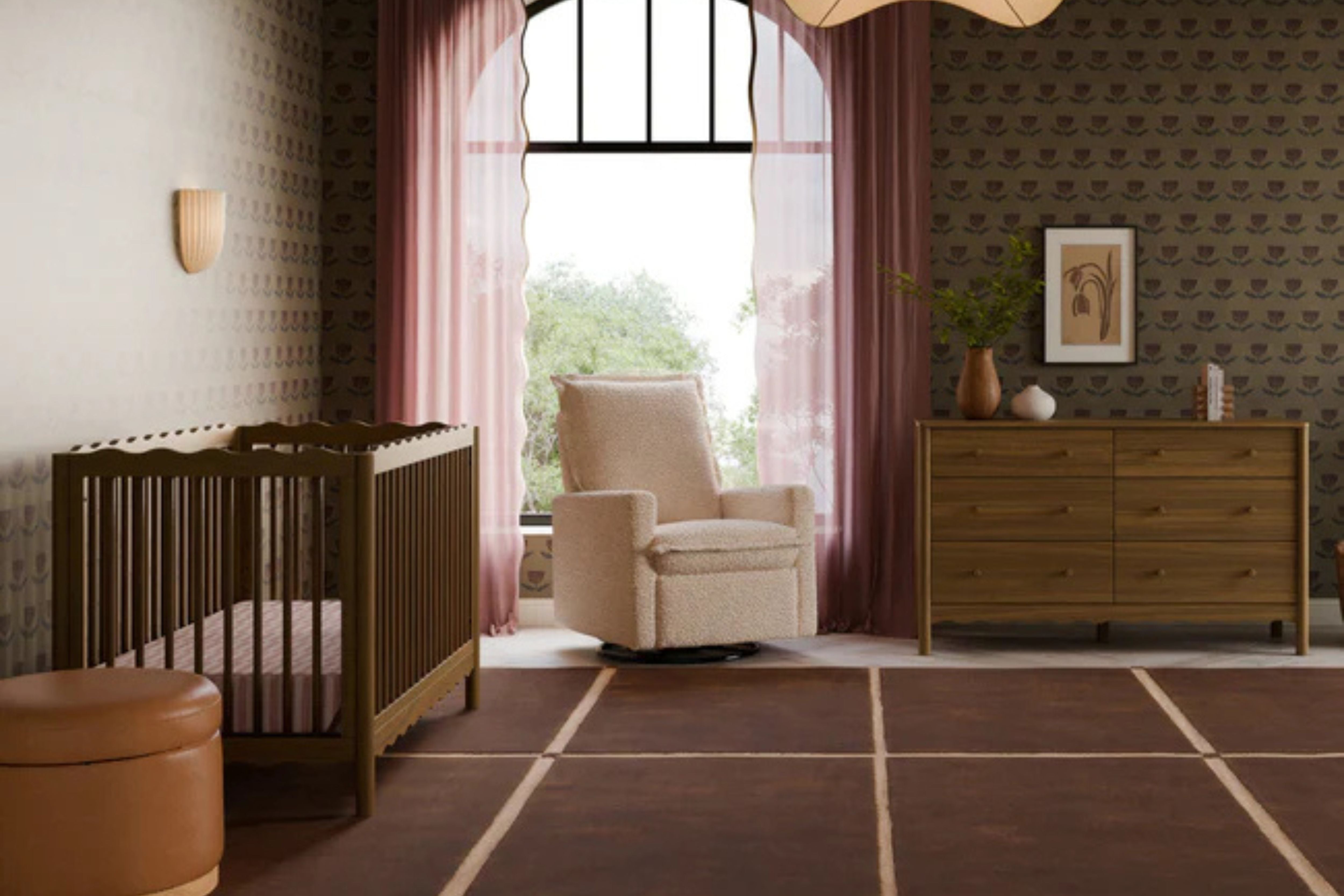 Babyletto Swell 6-Drawer Assembled Dresser #color_walnut