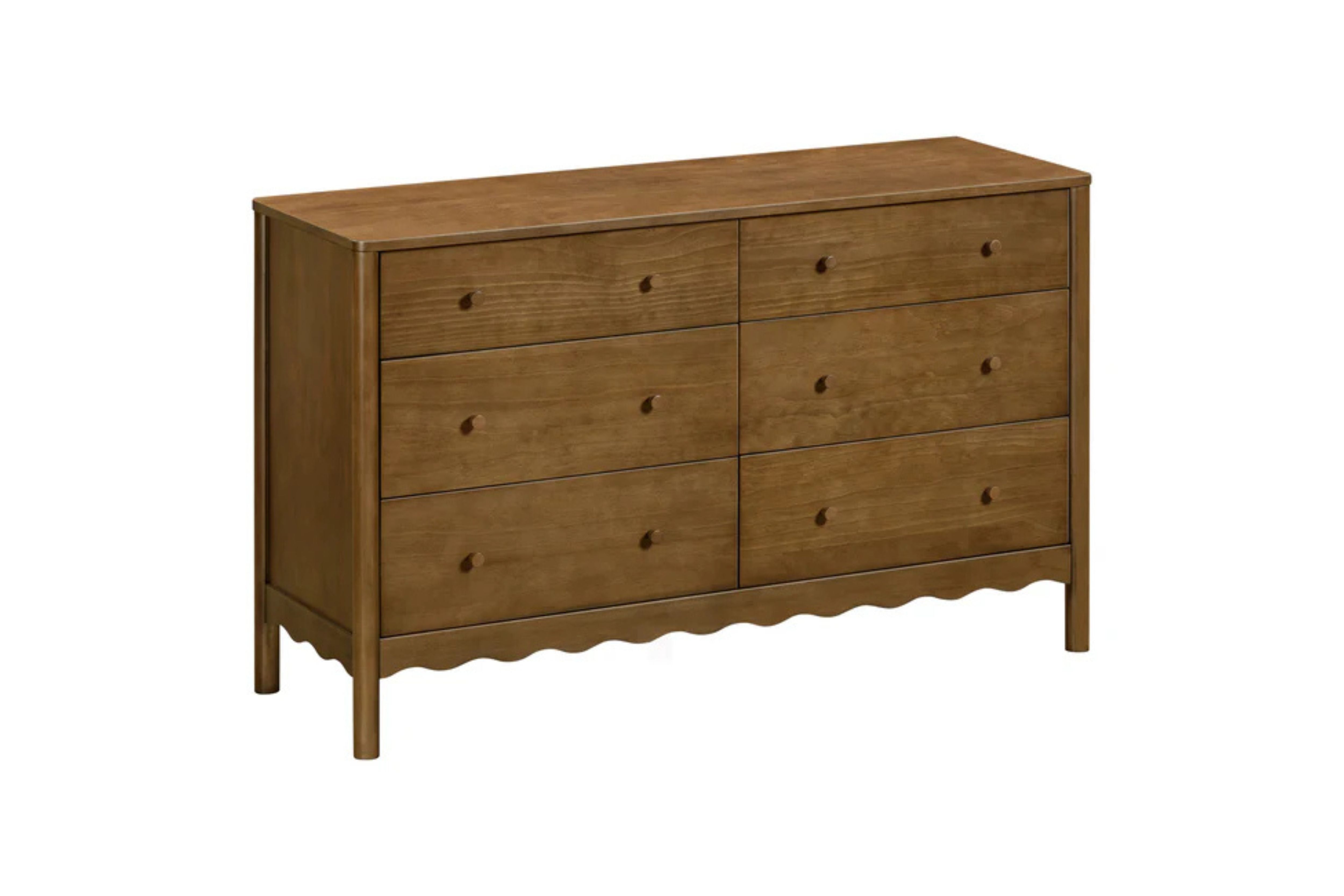 Babyletto Swell 6-Drawer Assembled Dresser #color_walnut