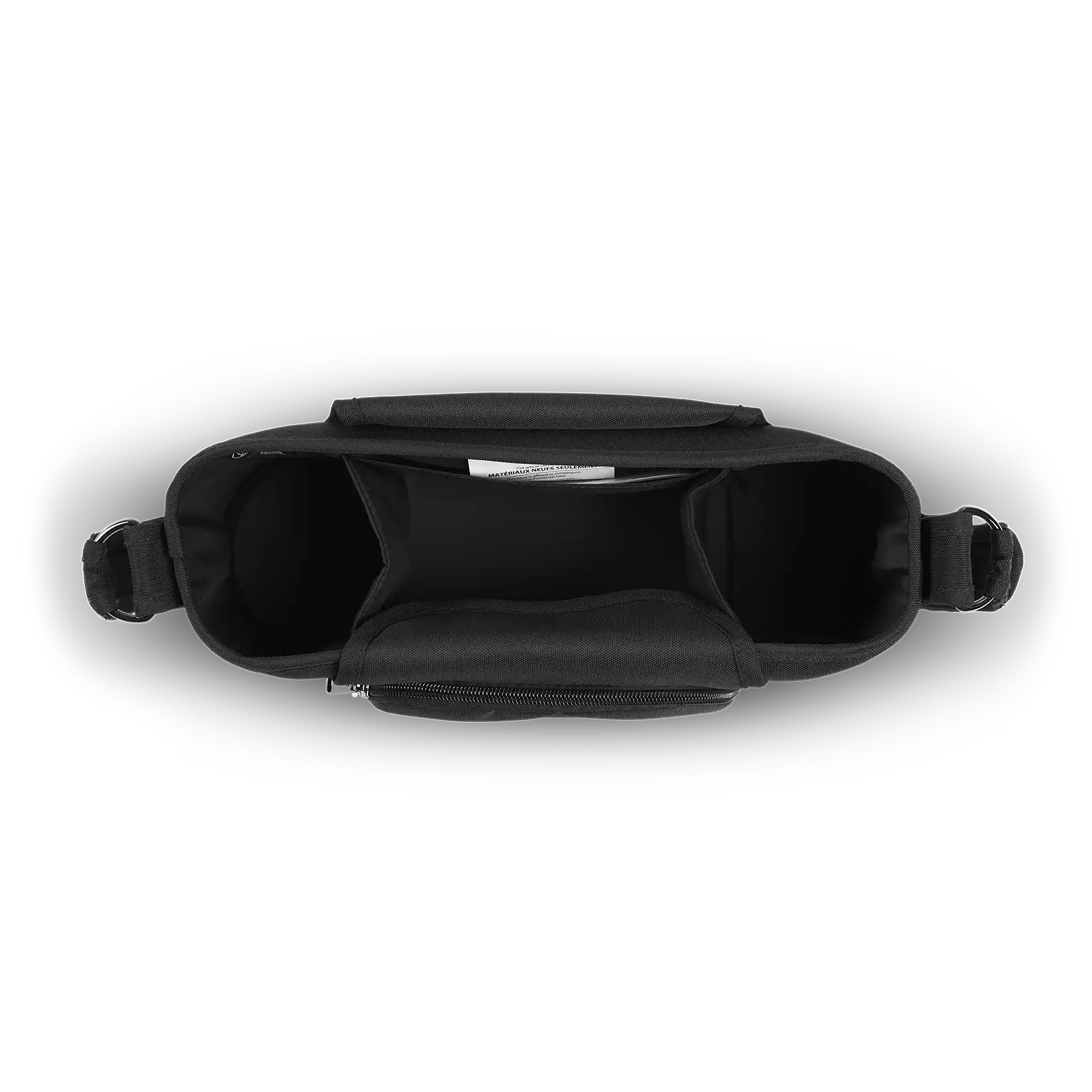 Topview of UPPAbaby Carry-All Parent Organizer (For Vista and Cruz) #color_charcoal