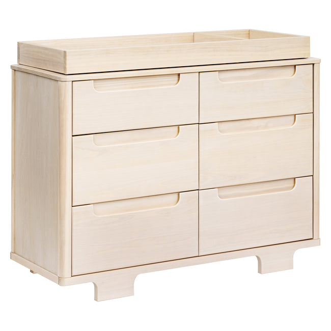Babyletto Yuzu 6-Drawer Dresser Washed#color_washed