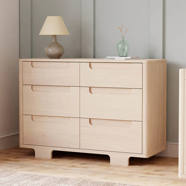Babyletto Yuzu 6-Drawer Dresser Washed#color_washed