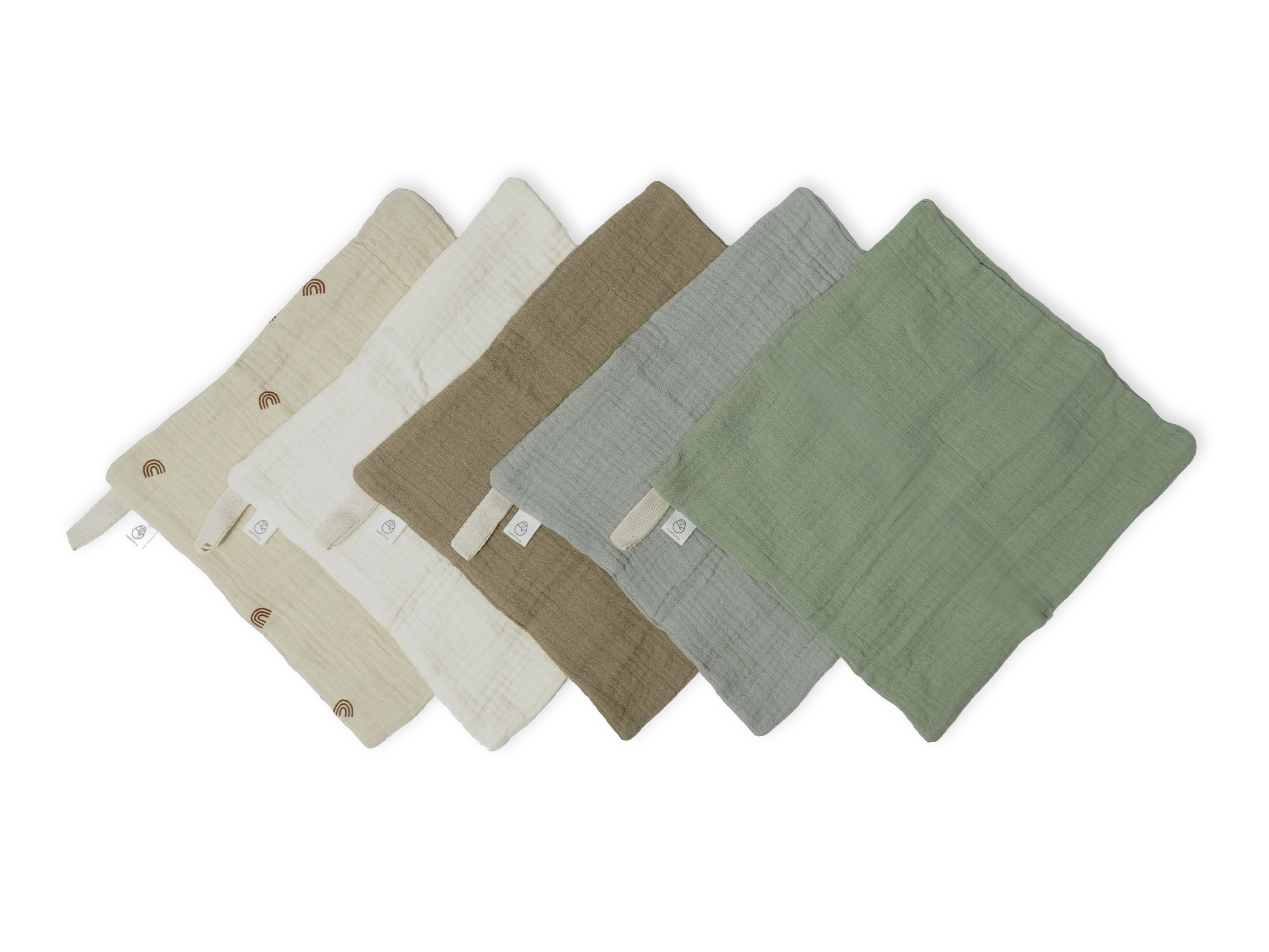 baby wash cloth set pack of 5