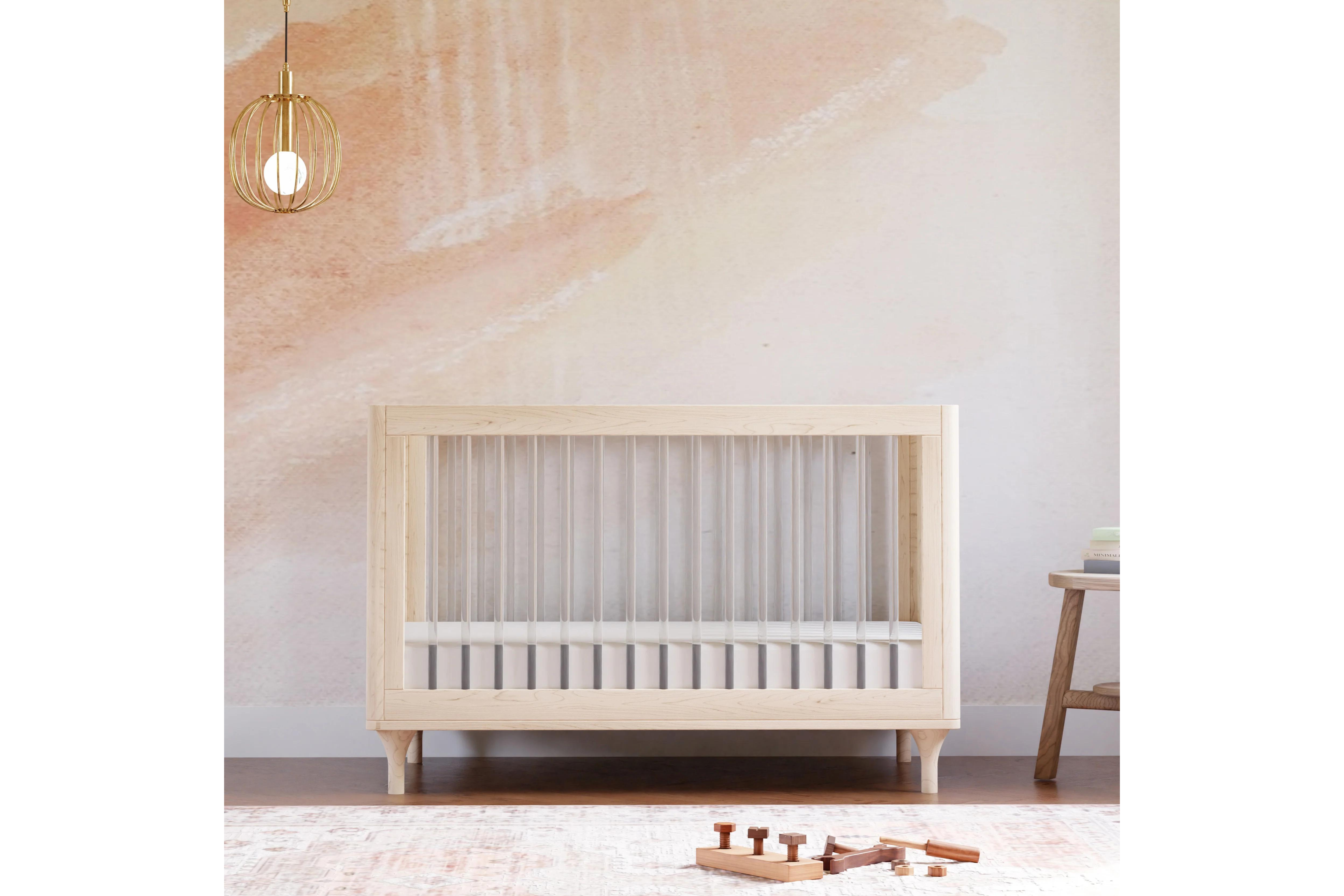 Babyletto Lolly Crib Washed Acrylic#color_washed-and-acrylic