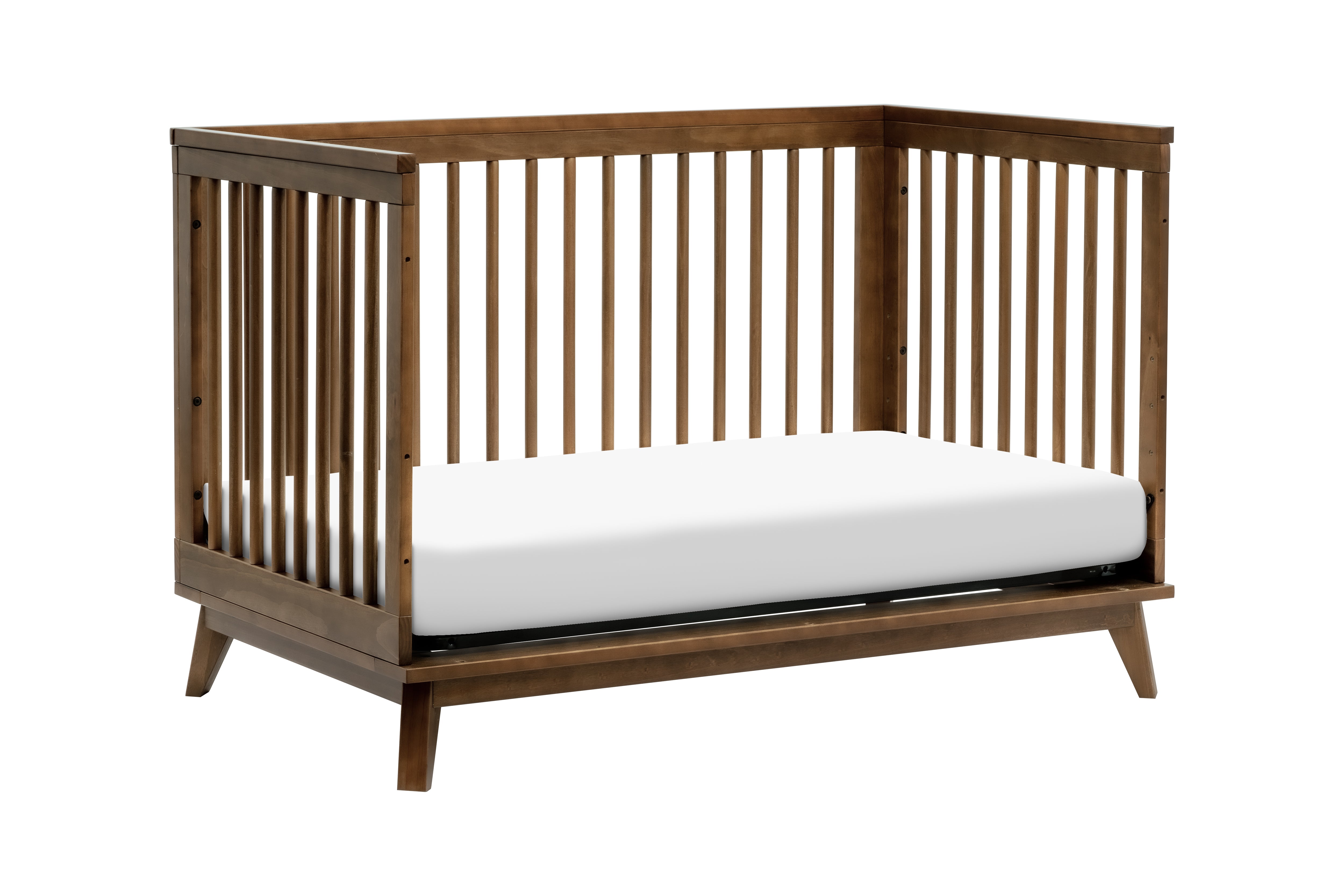 Babyletto Scoot Crib Walnut#color_walnut