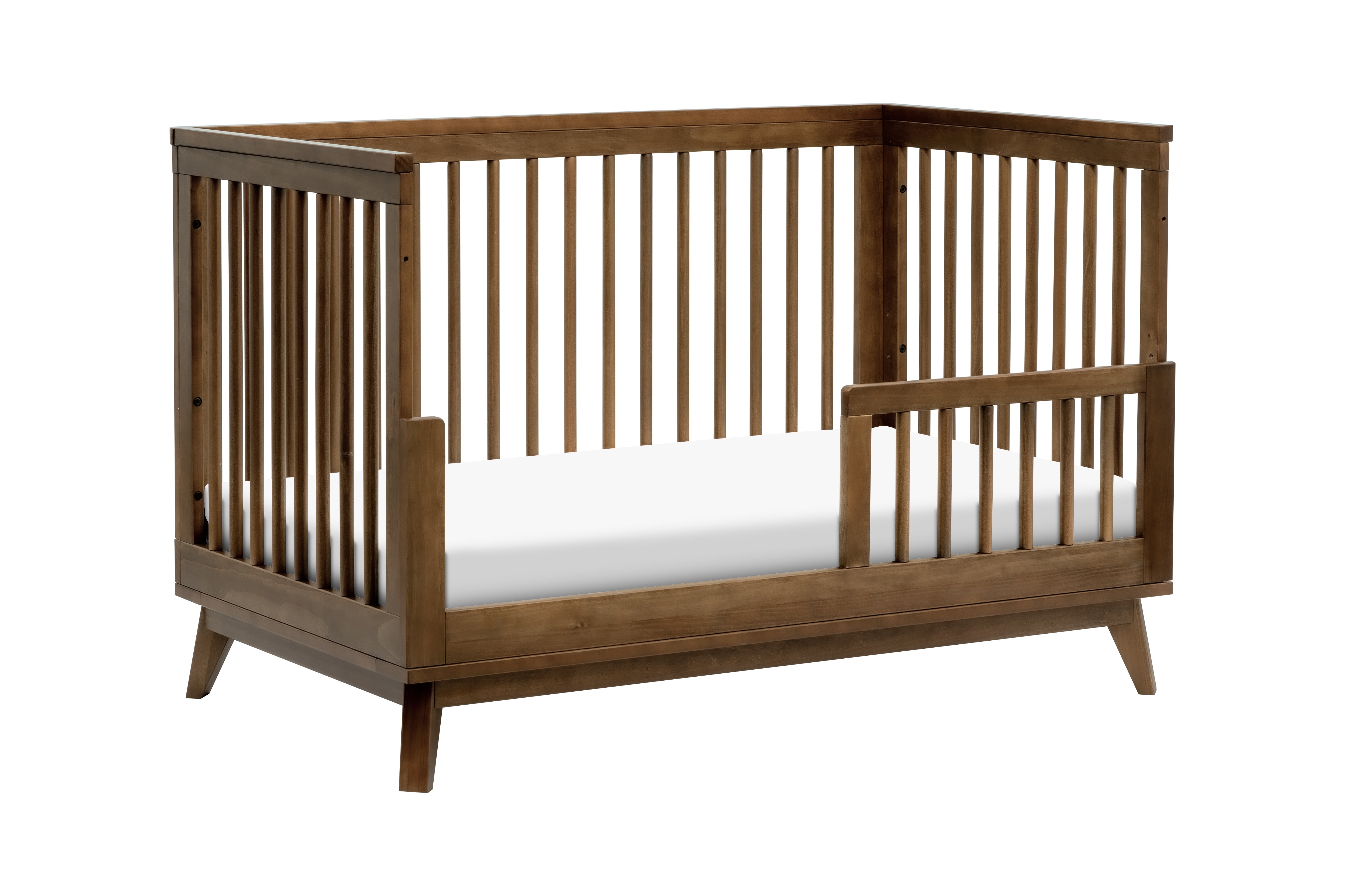 Babyletto Scoot Crib Walnut#color_walnut