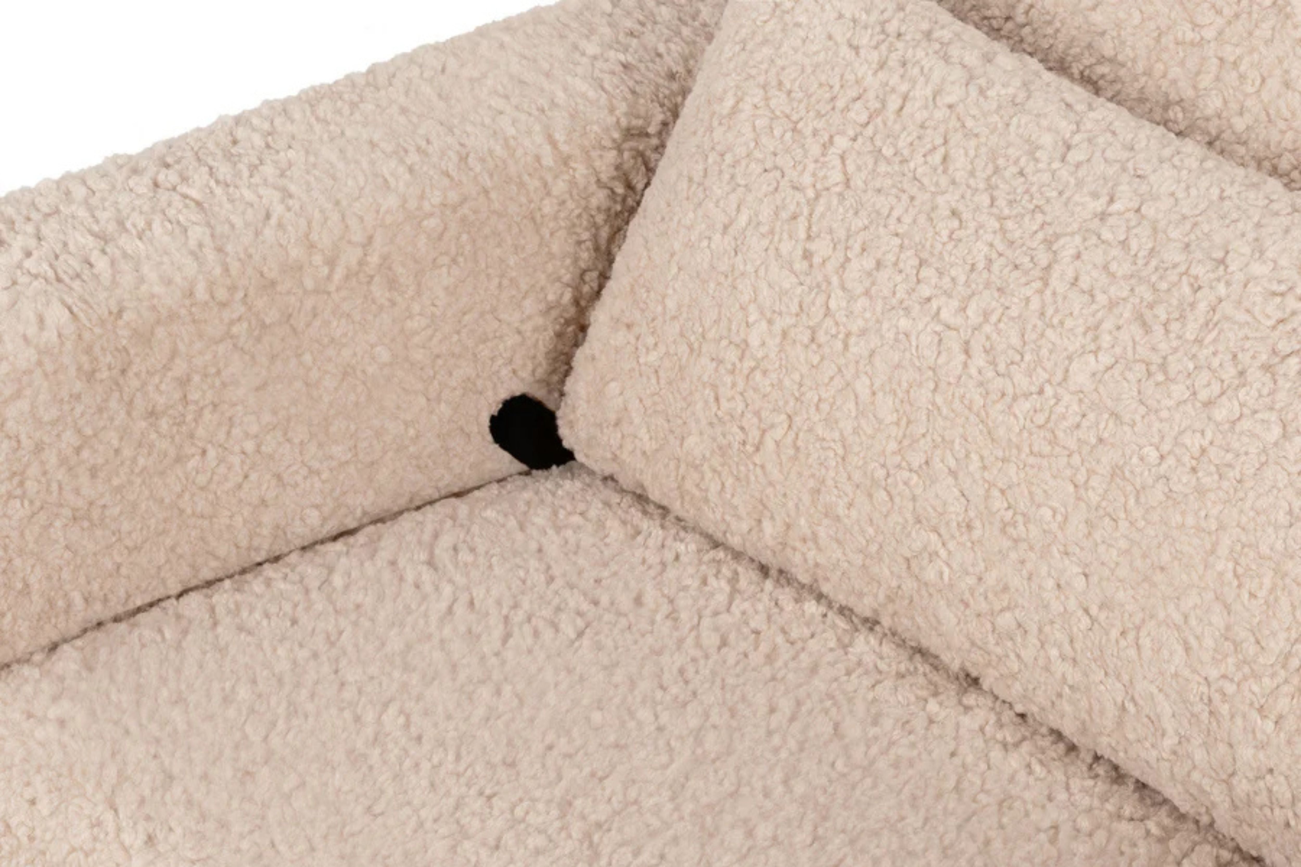 Sigi recliner and swivel glider in chai shearling #color_chai-shearling