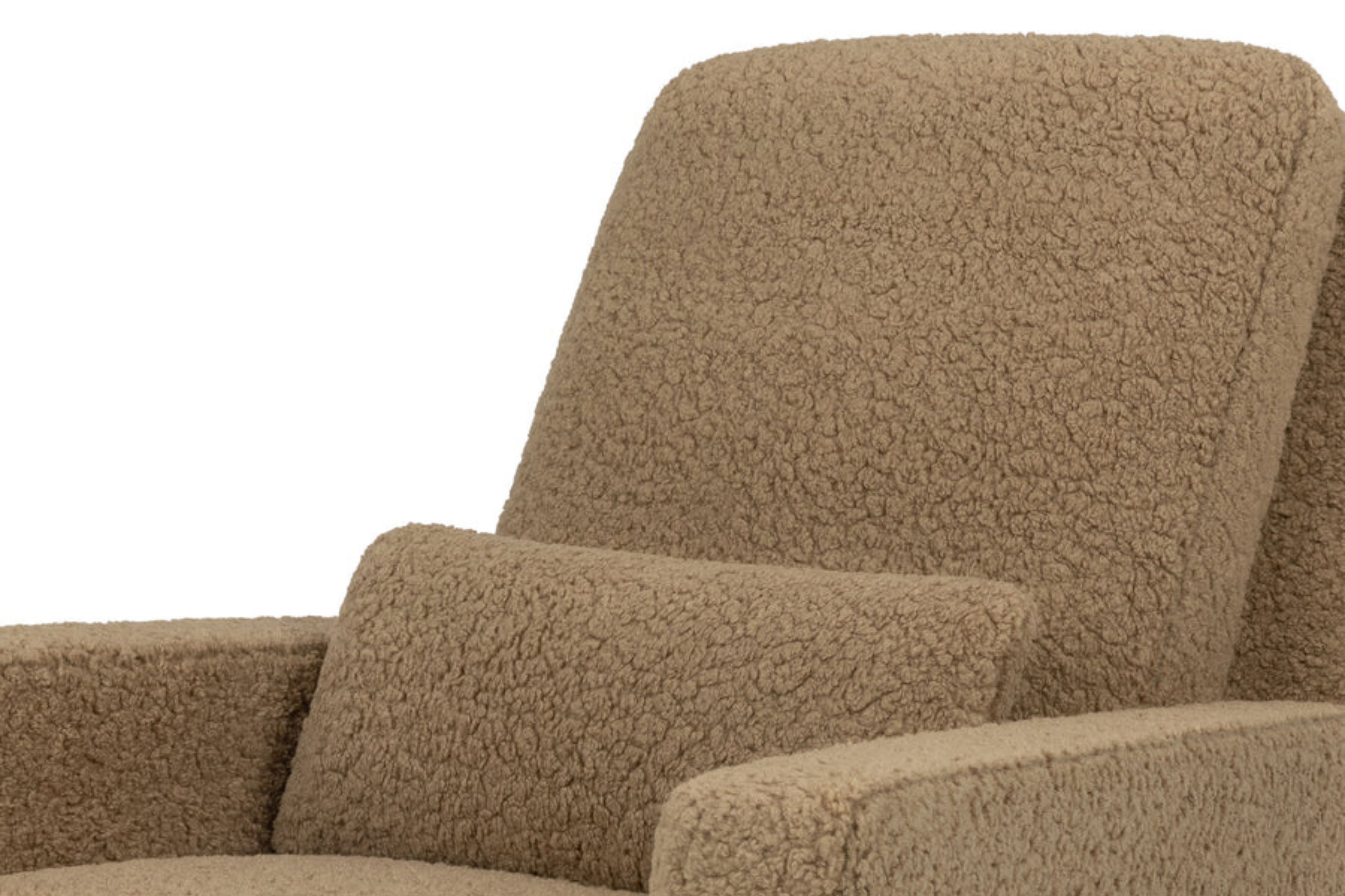 Sigi recliner and swivel glider in cortado shearling #color_cortado-shearling