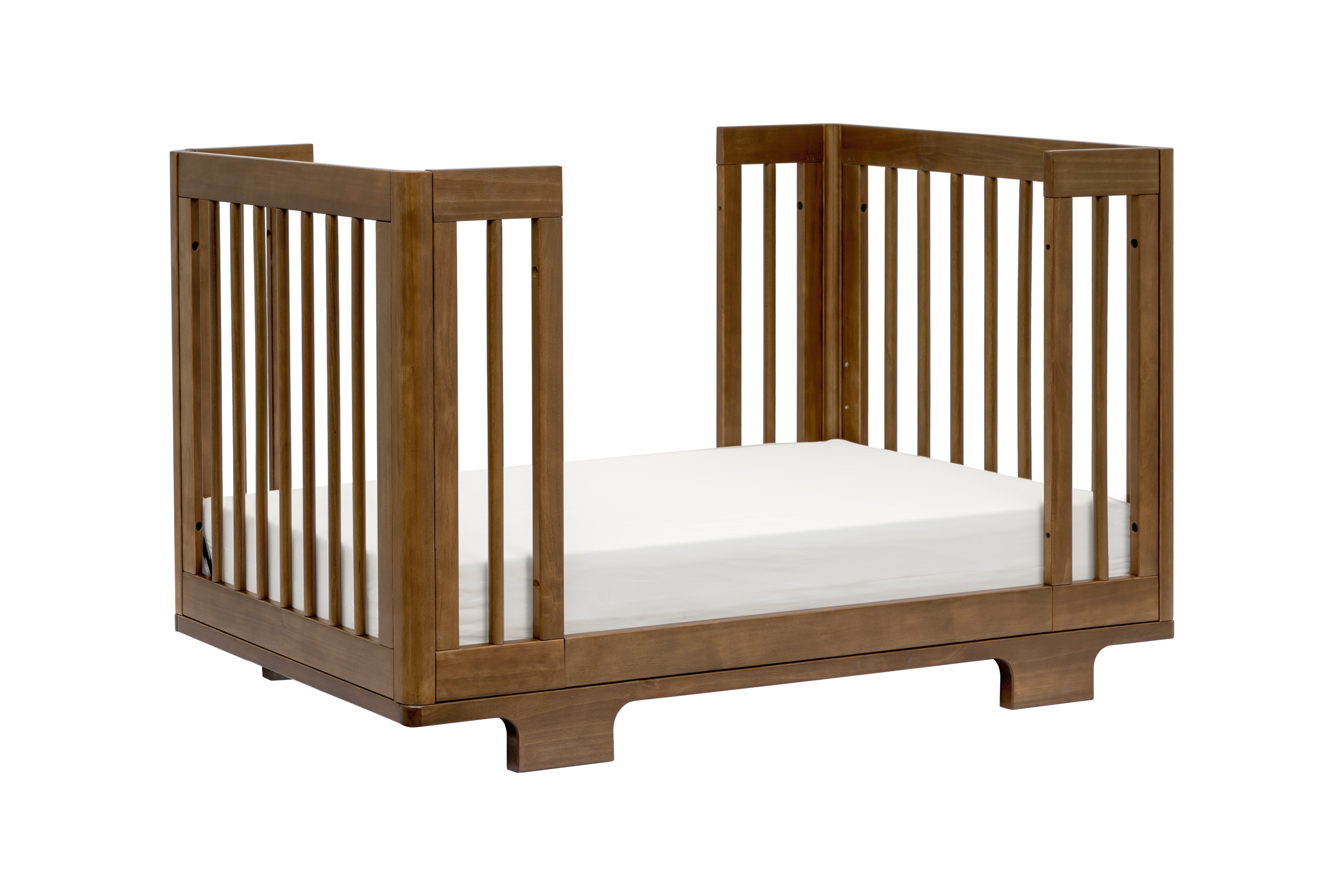 Babyletto Yuzu 8-in-1 Convertible Crib Walnut#color_walnut