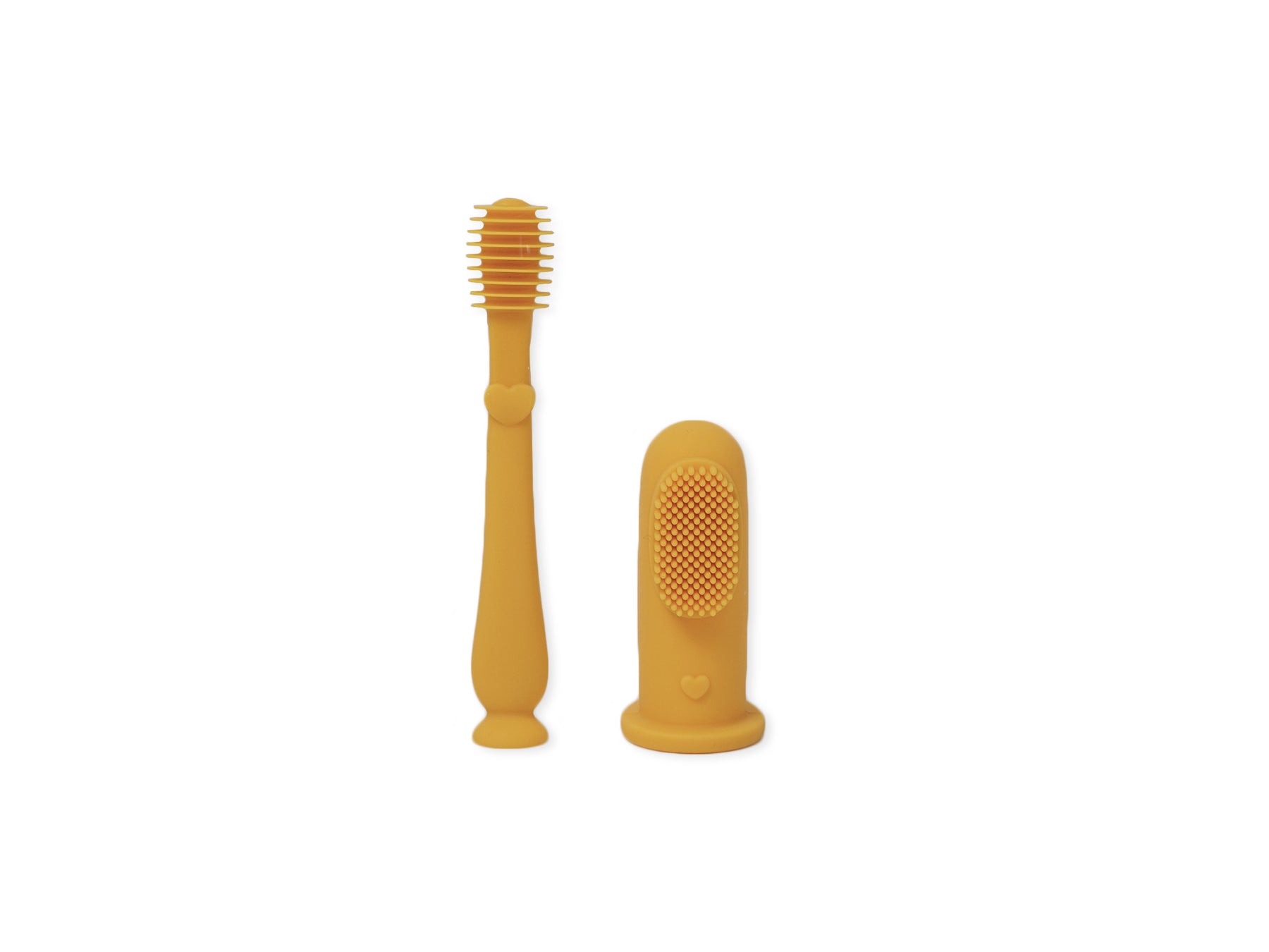 baby toothbrush set marigold yellow #color_marigold