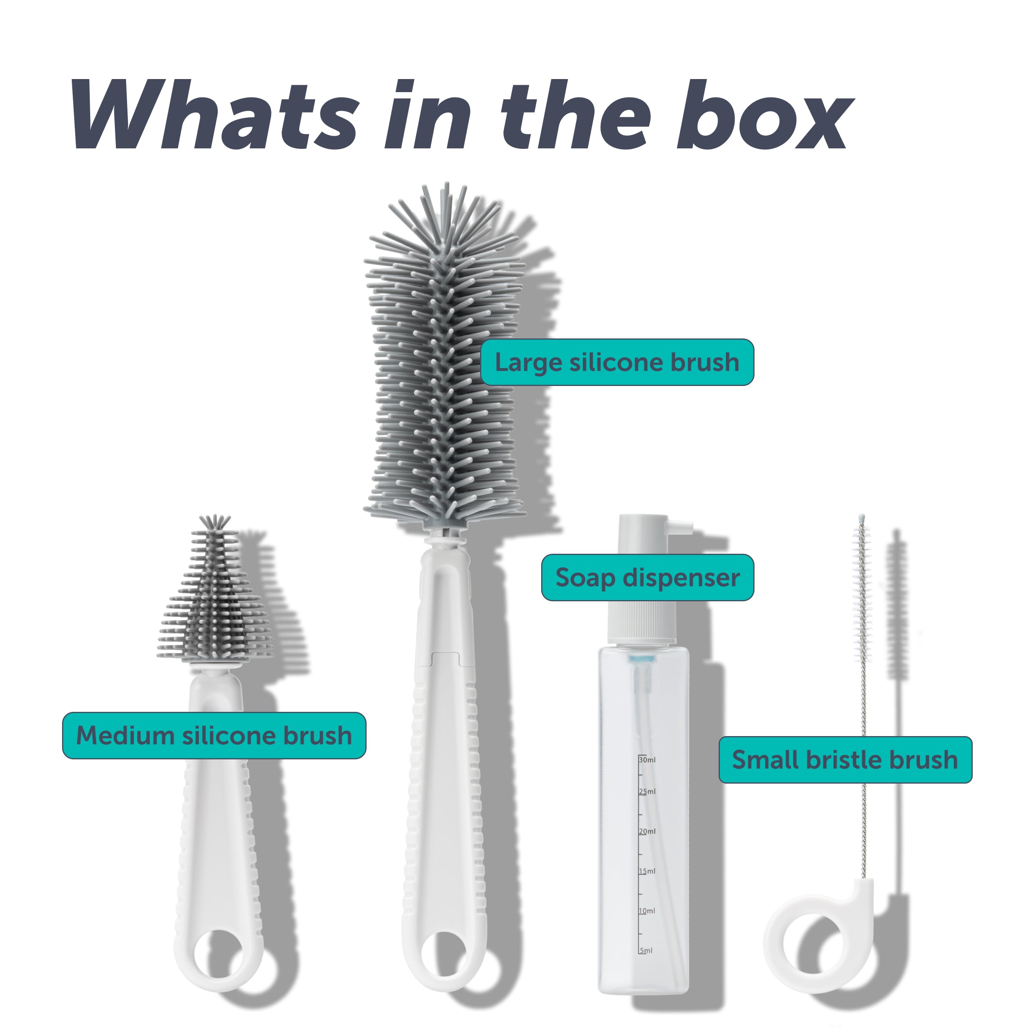 Elvie Willow Bottle & Pump Travel Cleaning Kit