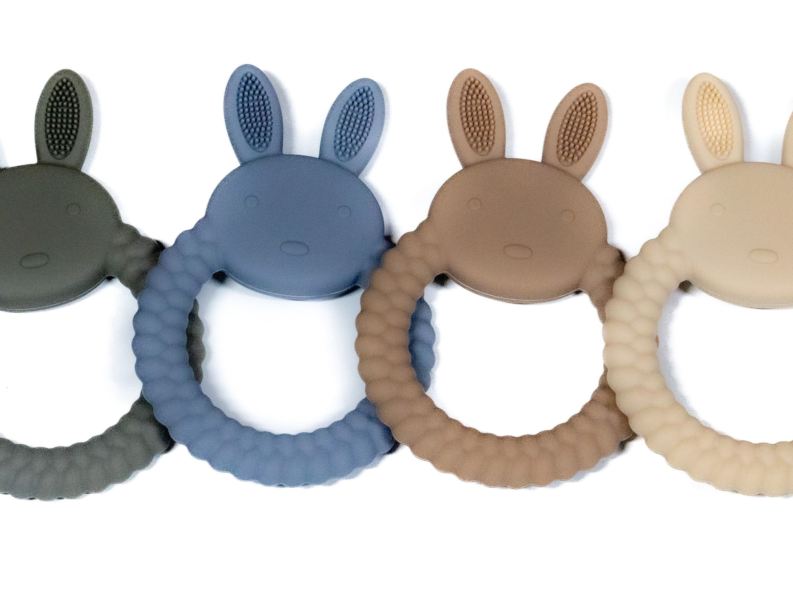 Hatched Silicone Baby Teether