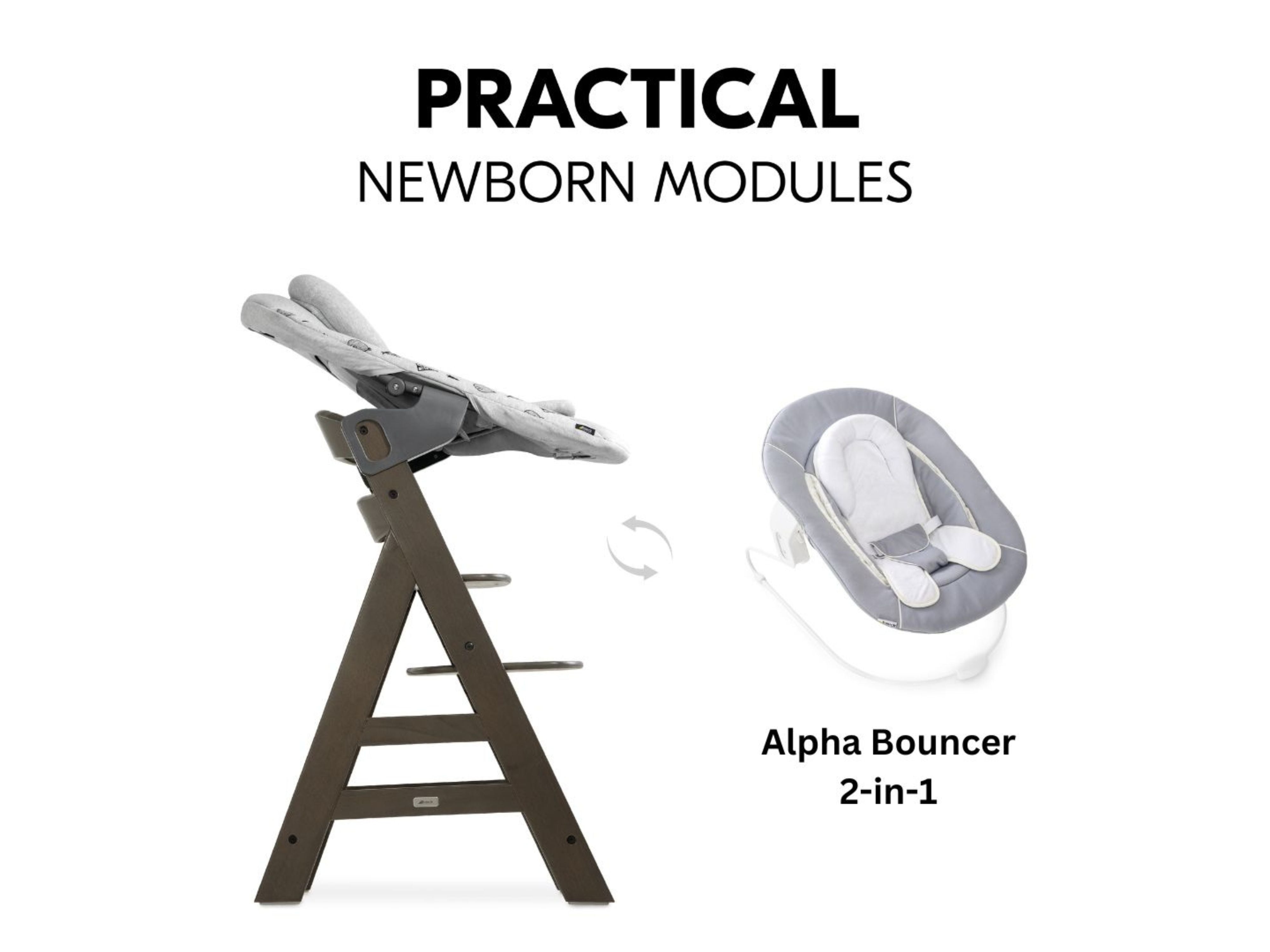 Hauck Alpha+ Wooden High Chair