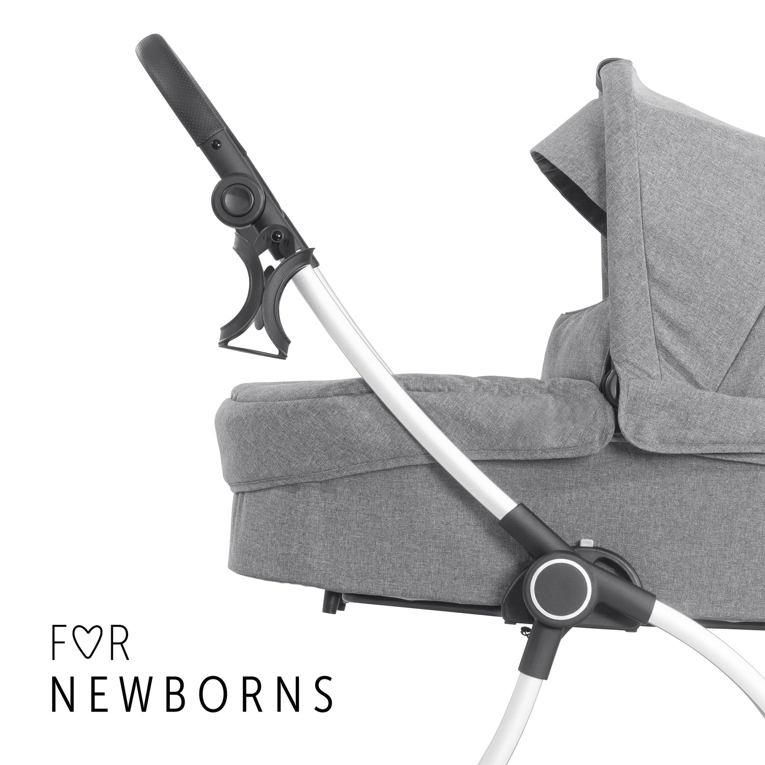 hauck eagle colibri stroller pram grey for newborns