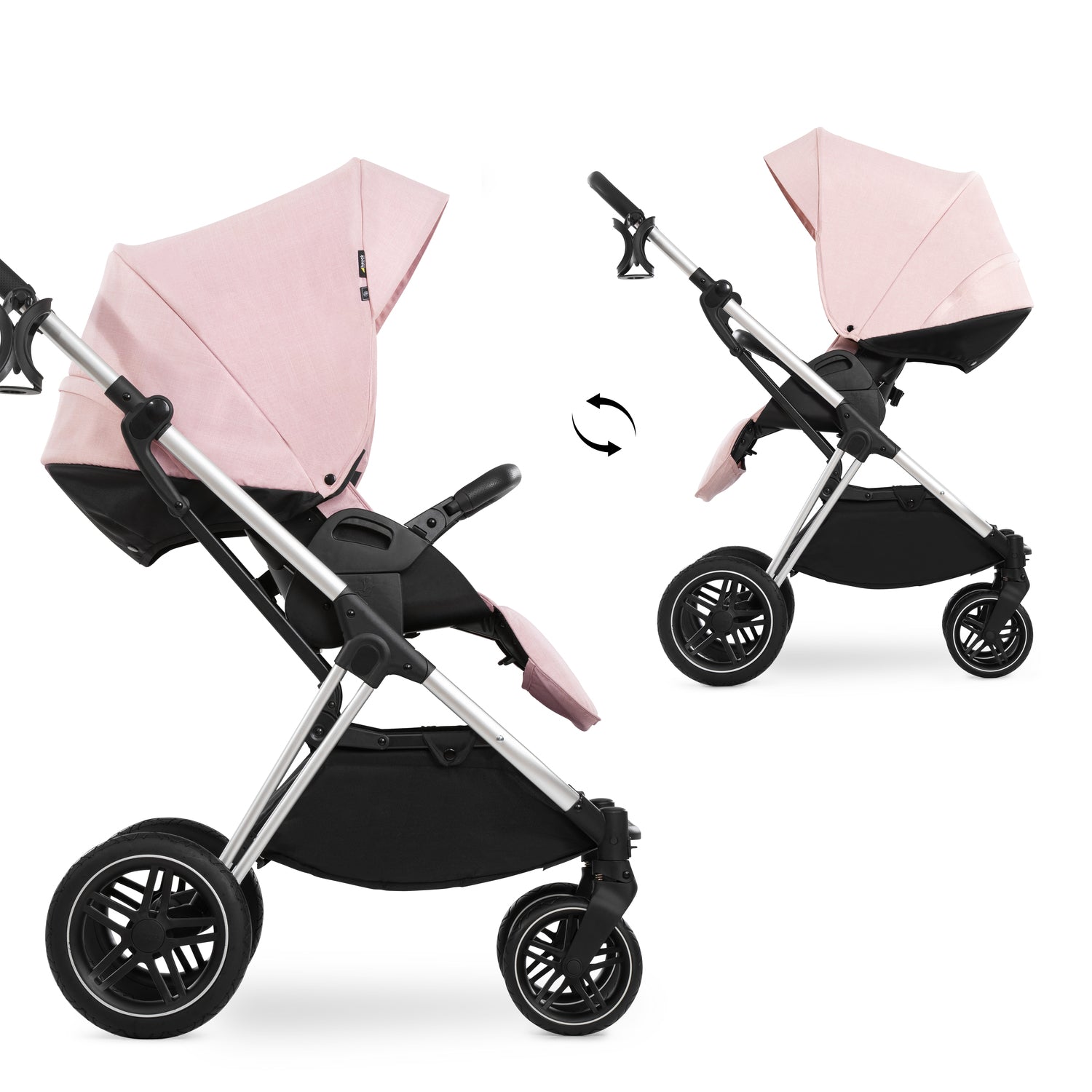 Hauck Vision X Stroller: All-Terrain, Travel System, Reversible