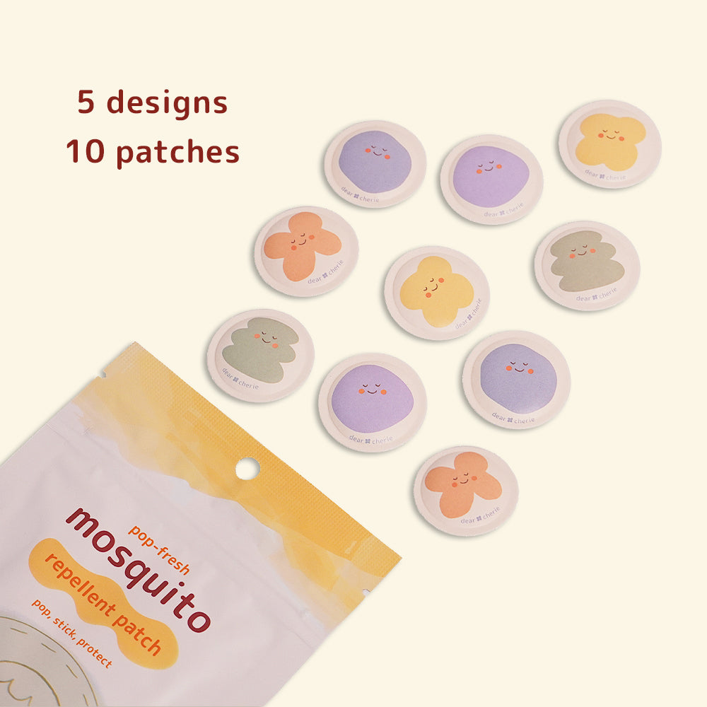 Dear Cherie Pop-Fresh Mosquito Repellent Patches 10s