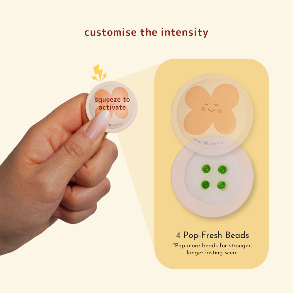 Dear Cherie Pop-Fresh Mosquito Repellent Patches 10s