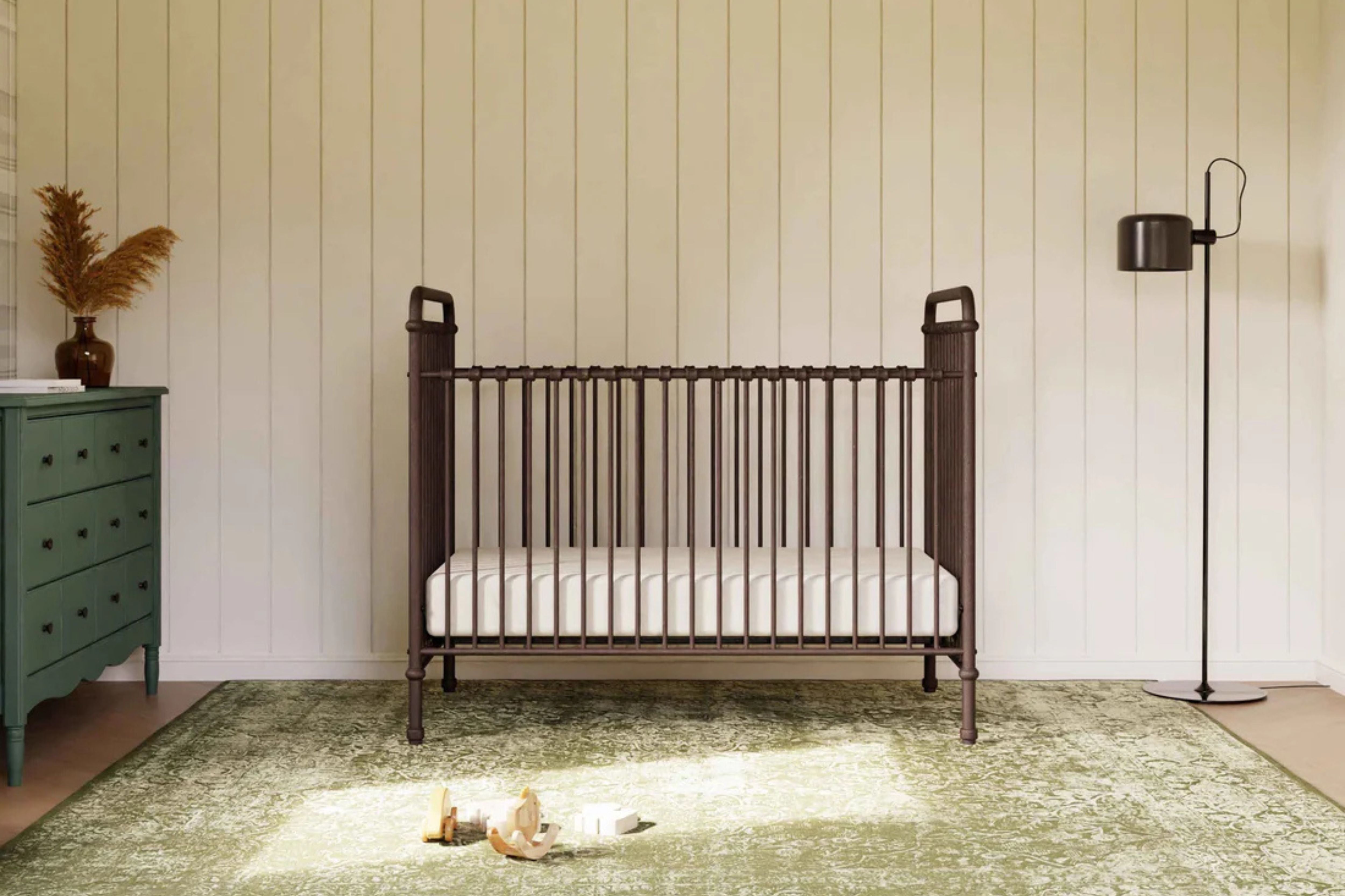 Namesake Abigail Convertible Crib in Vintage Iron #color_vintage-iron