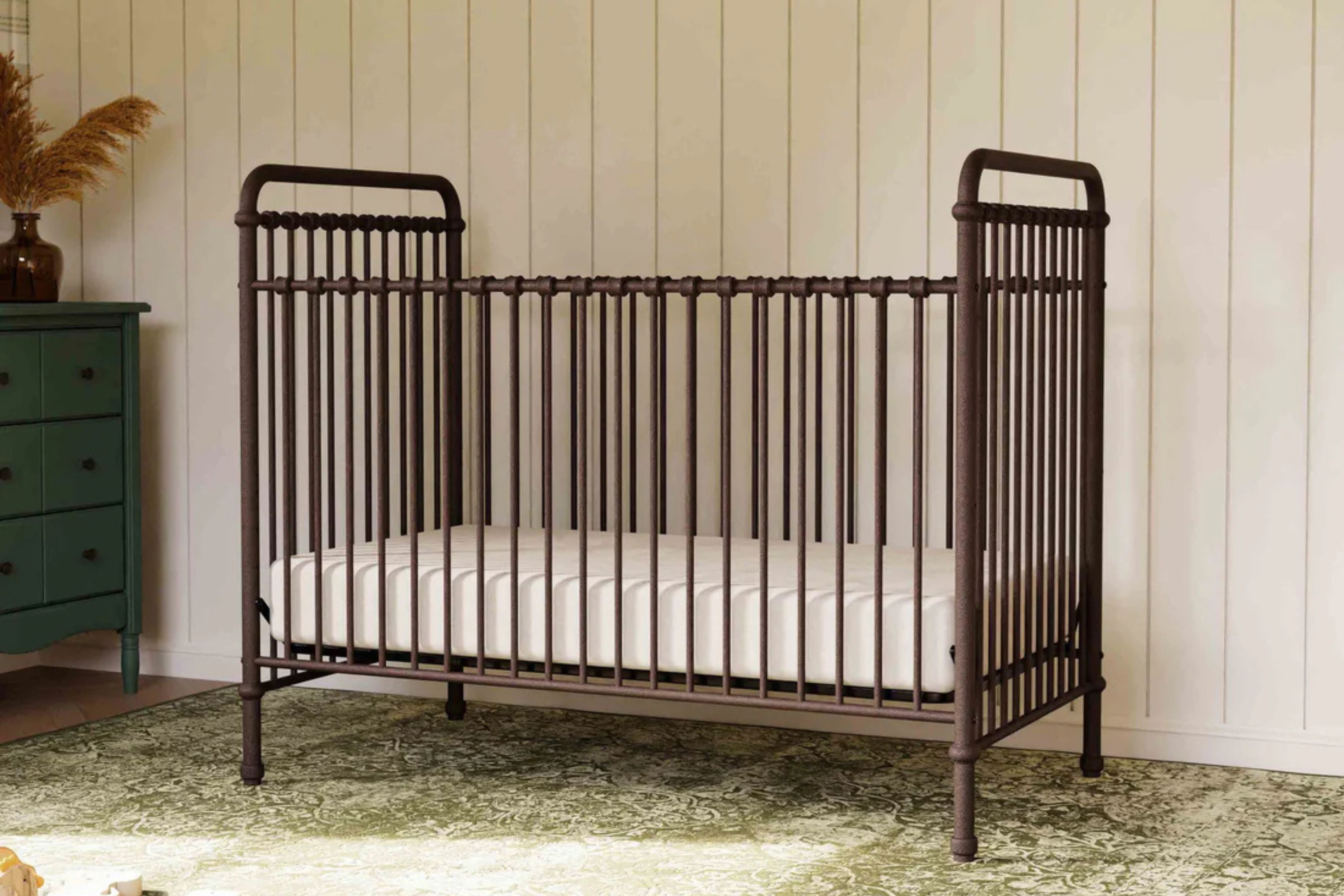 Namesake Abigail Convertible Crib in Vintage Iron #color_vintage-iron