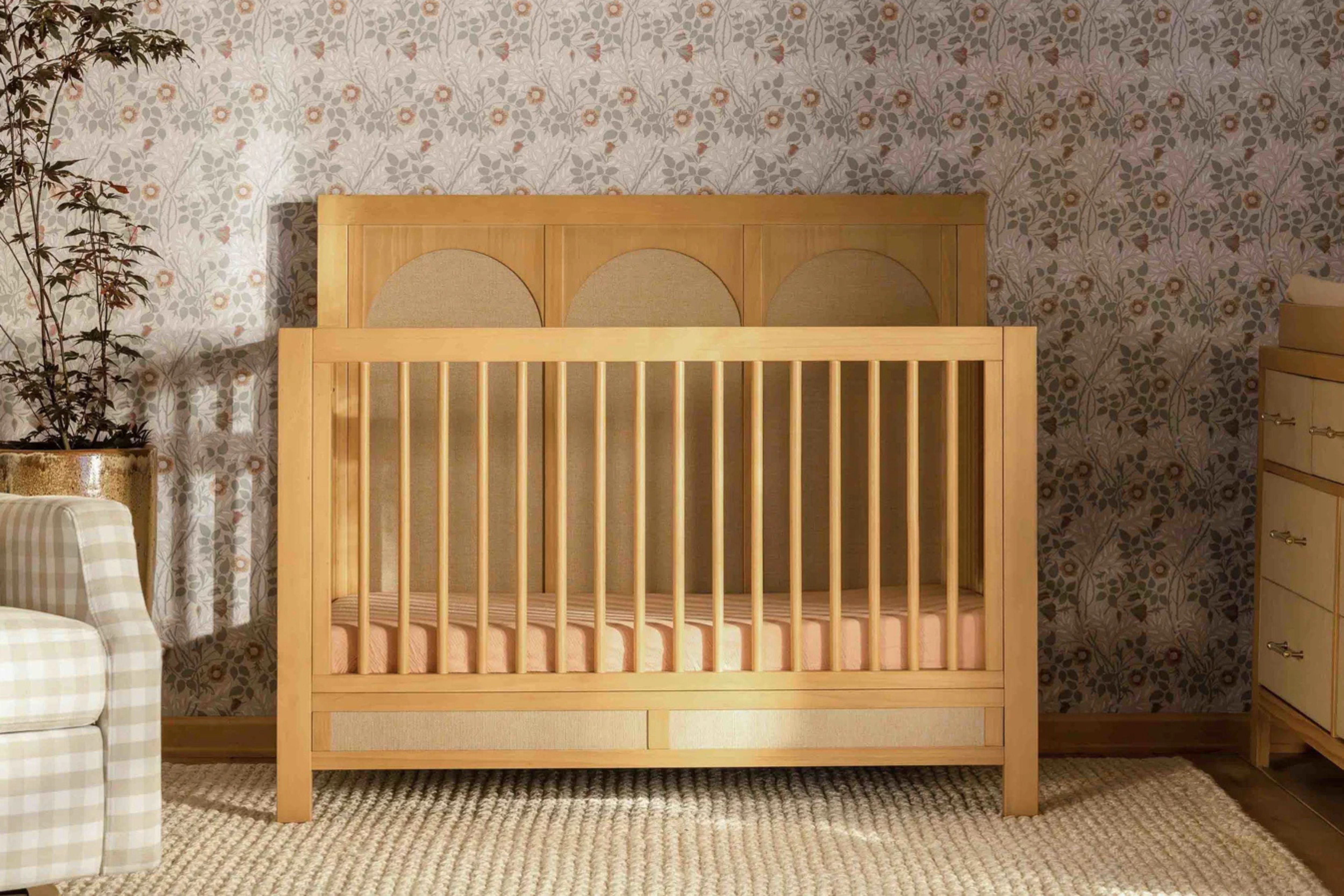Namesake Eloise Convertible Crib in Honey #color_honey