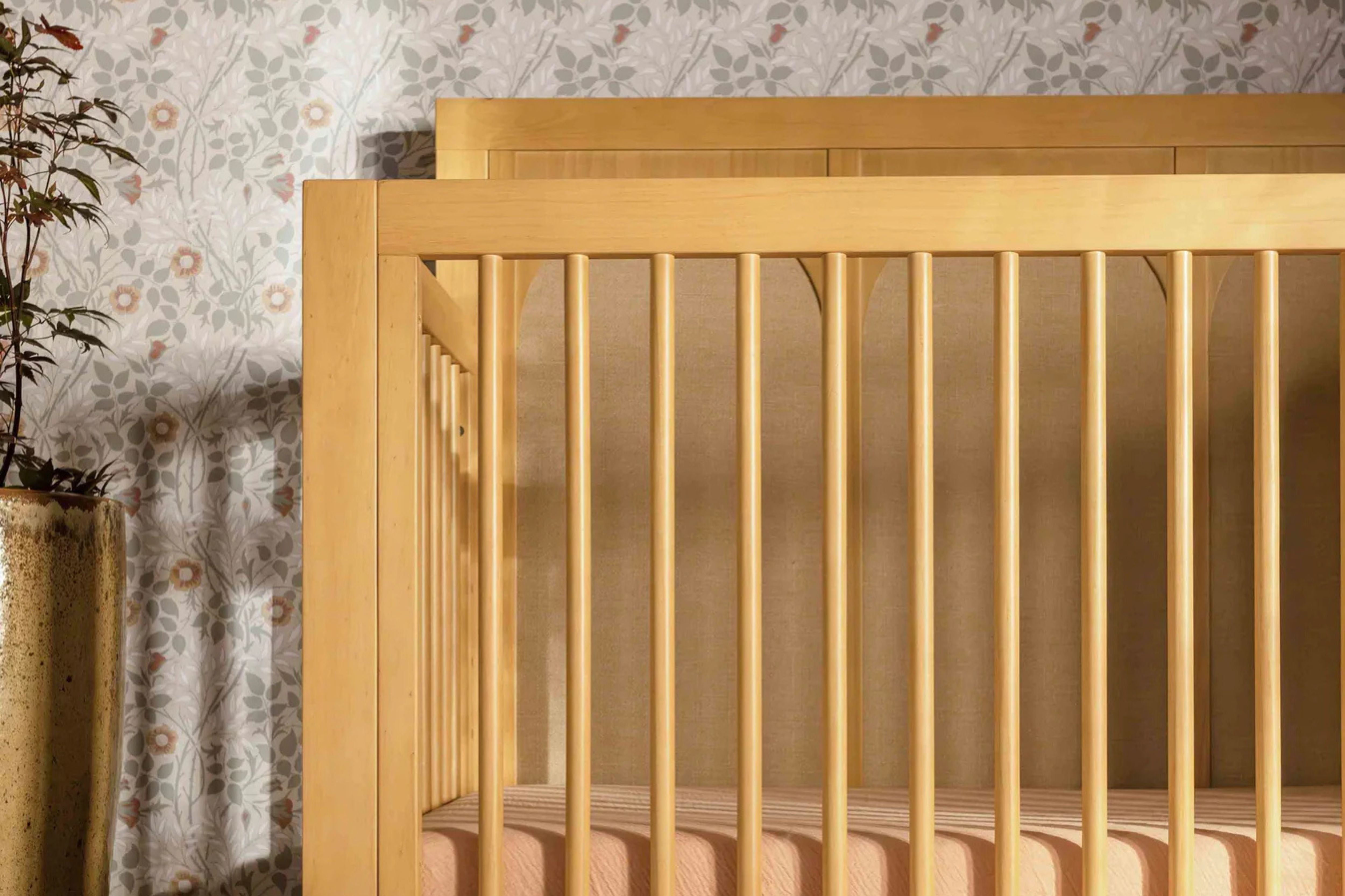 Namesake Eloise Convertible Crib in Honey #color_honey