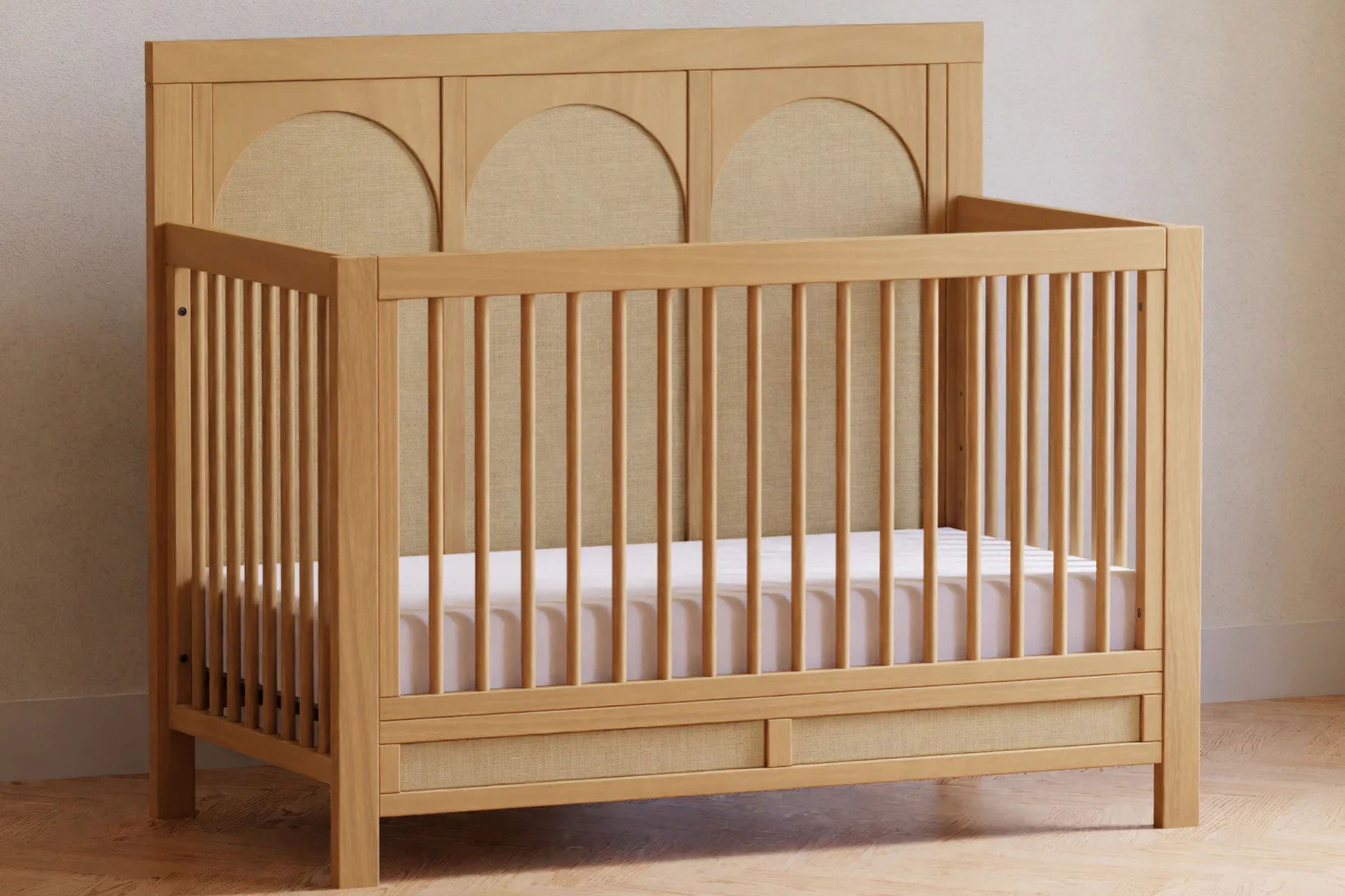 Namesake Eloise Convertible Crib in Honey #color_honey