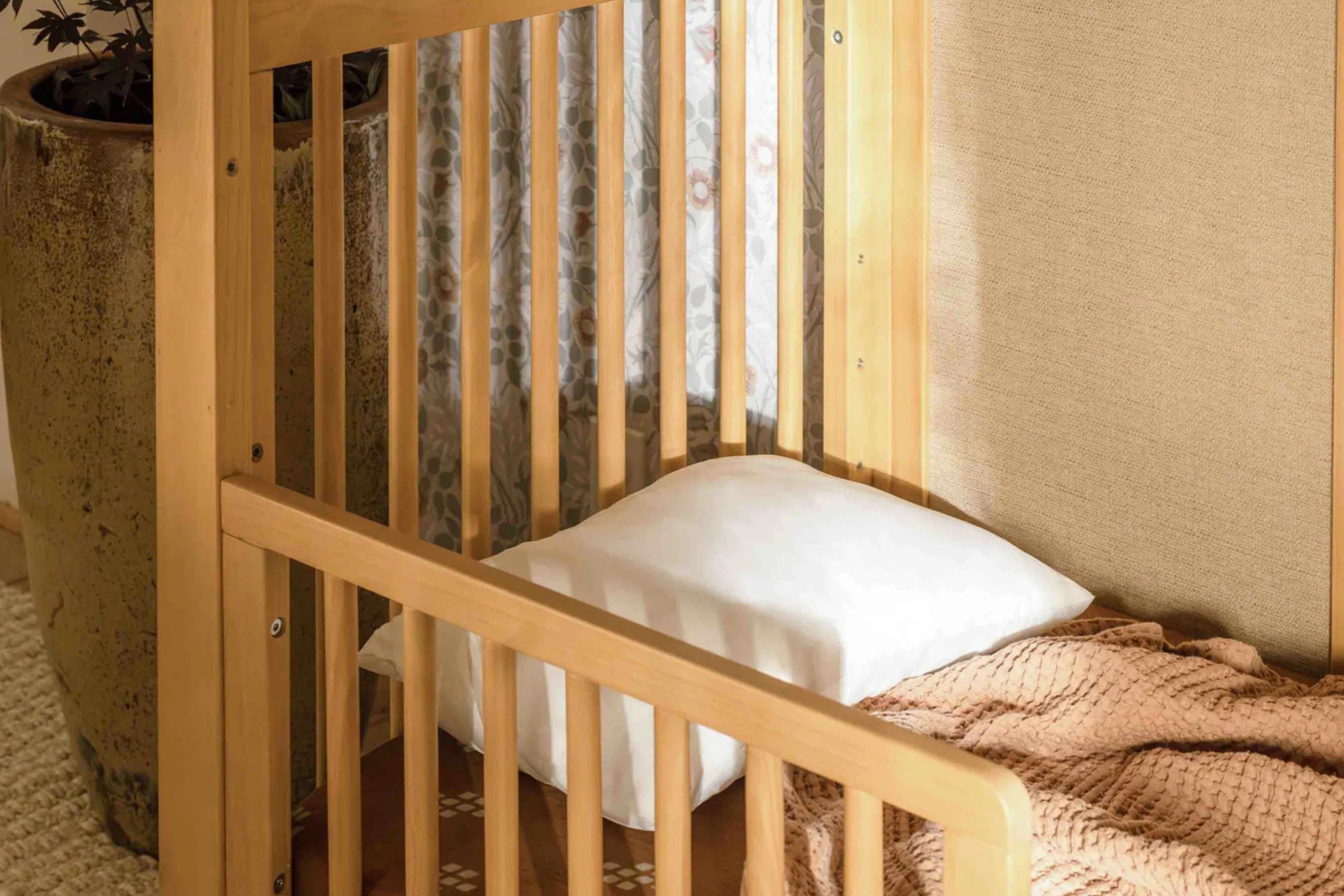 Namesake Eloise Convertible Crib in Honey #color_honey