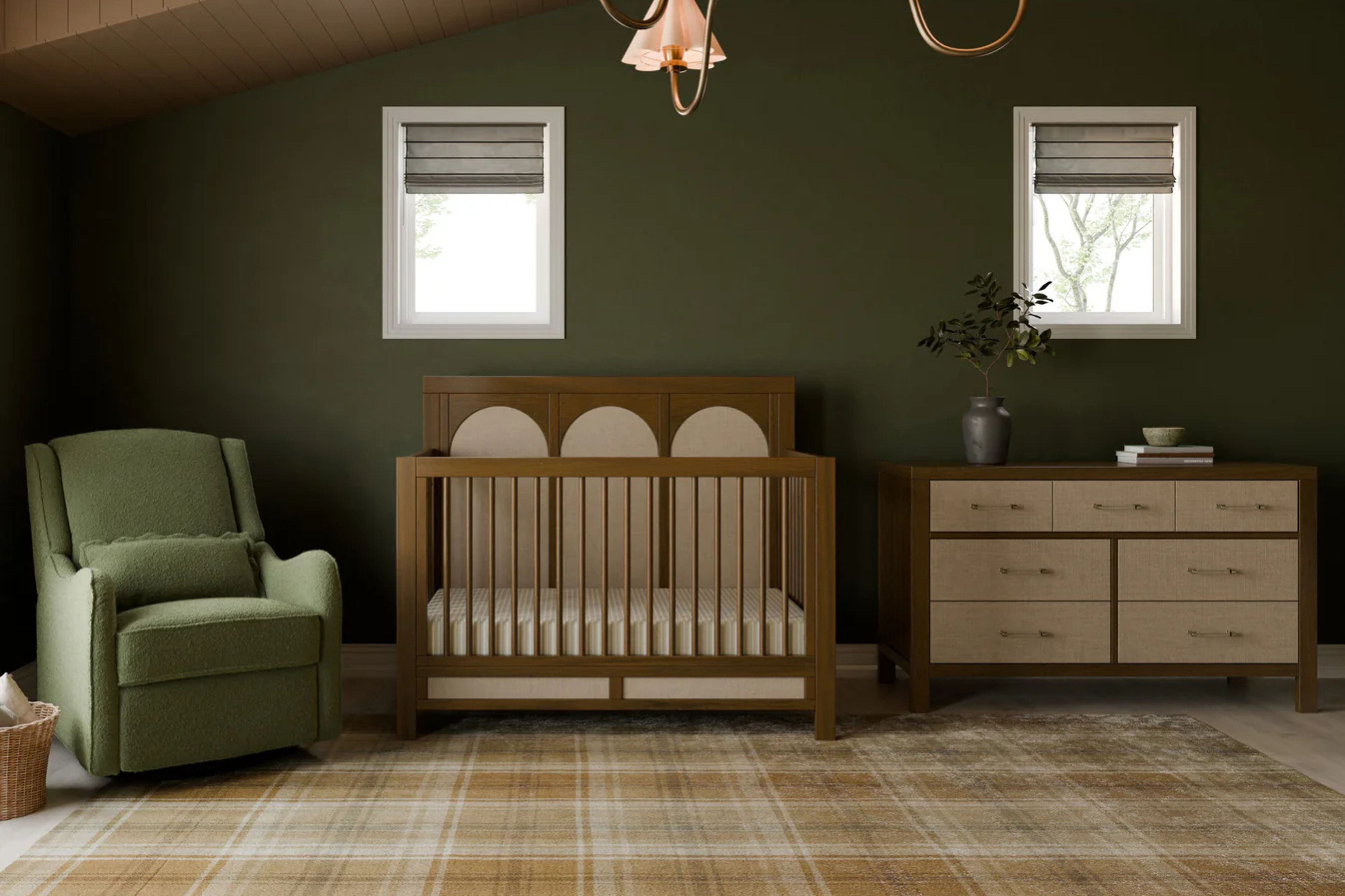 Namesake Eloise Convertible Crib in Walnut #color_walnut